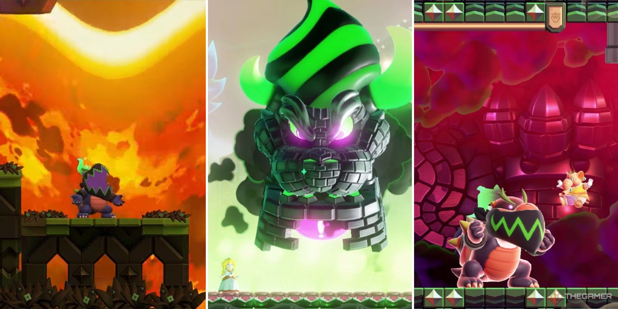 New Super Mario Bros Series - All Bowser Boss Battles 