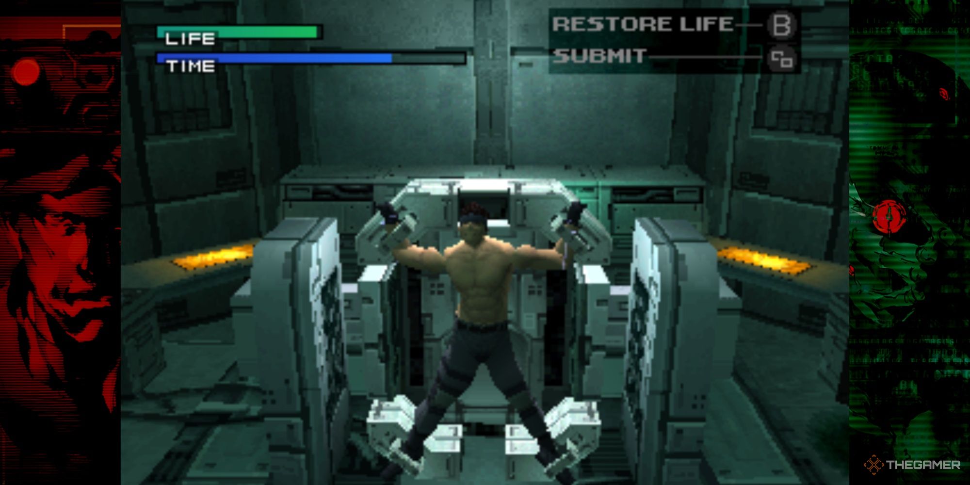 The torture sequence in Metal Gear Solid 1
