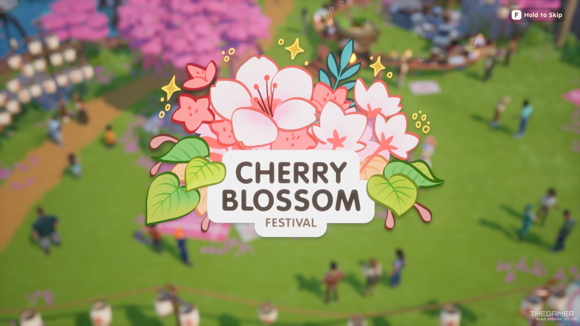 Cherry Blossom Festival in Coral Island