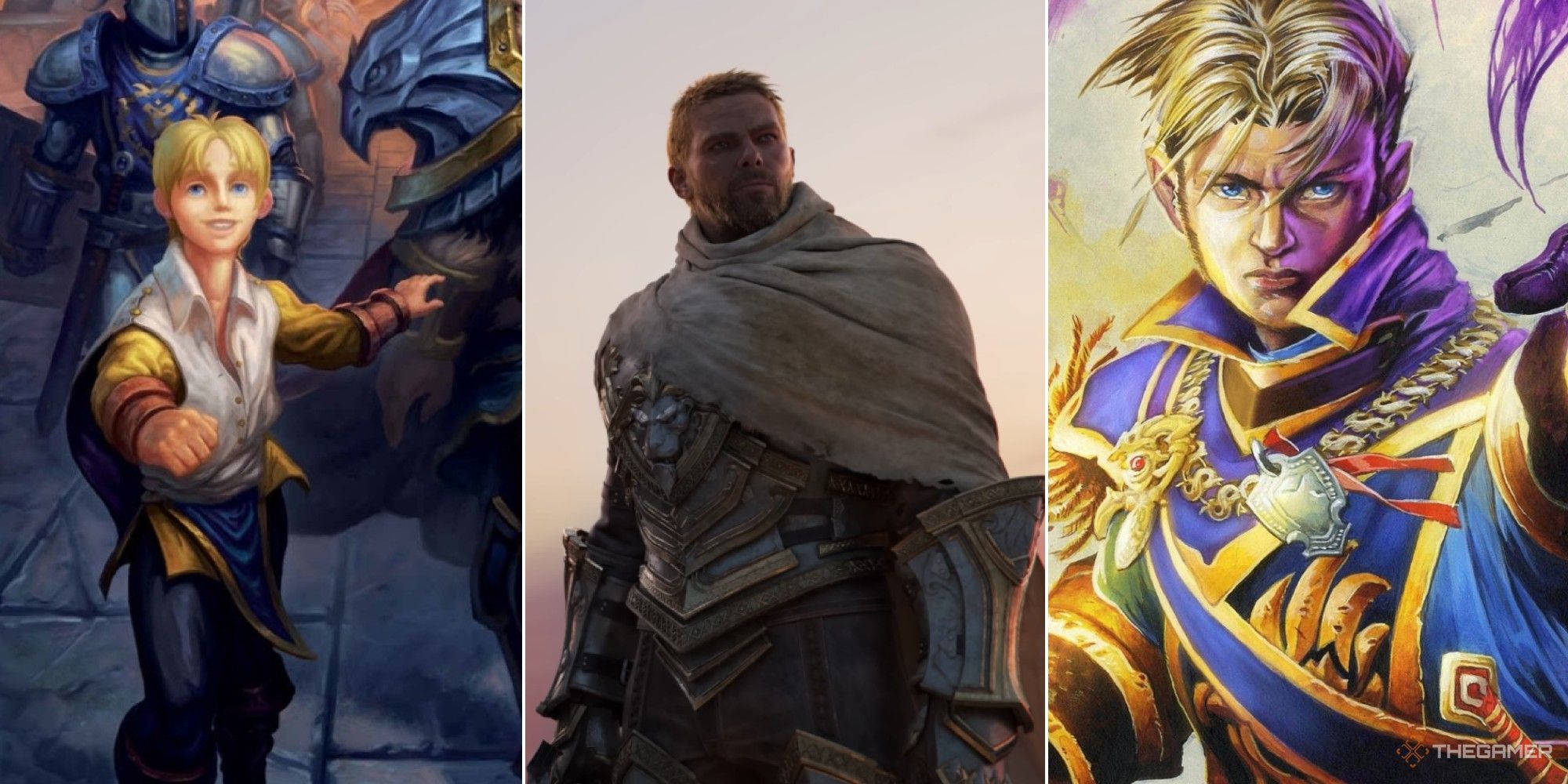 World of Warcraft showing Anduin as a child, in the latest cienematic, and with his hearthstone key art