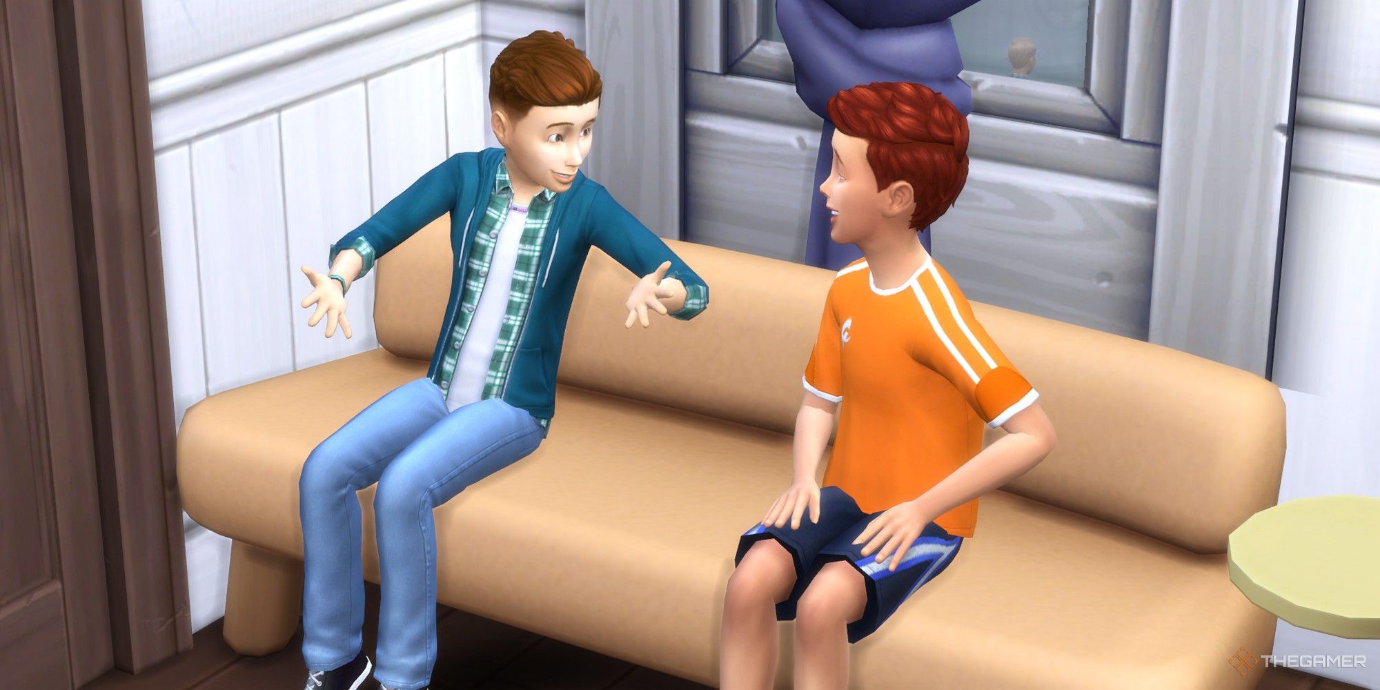 two child sims chatting on the couch the sims 4 social skill children skills