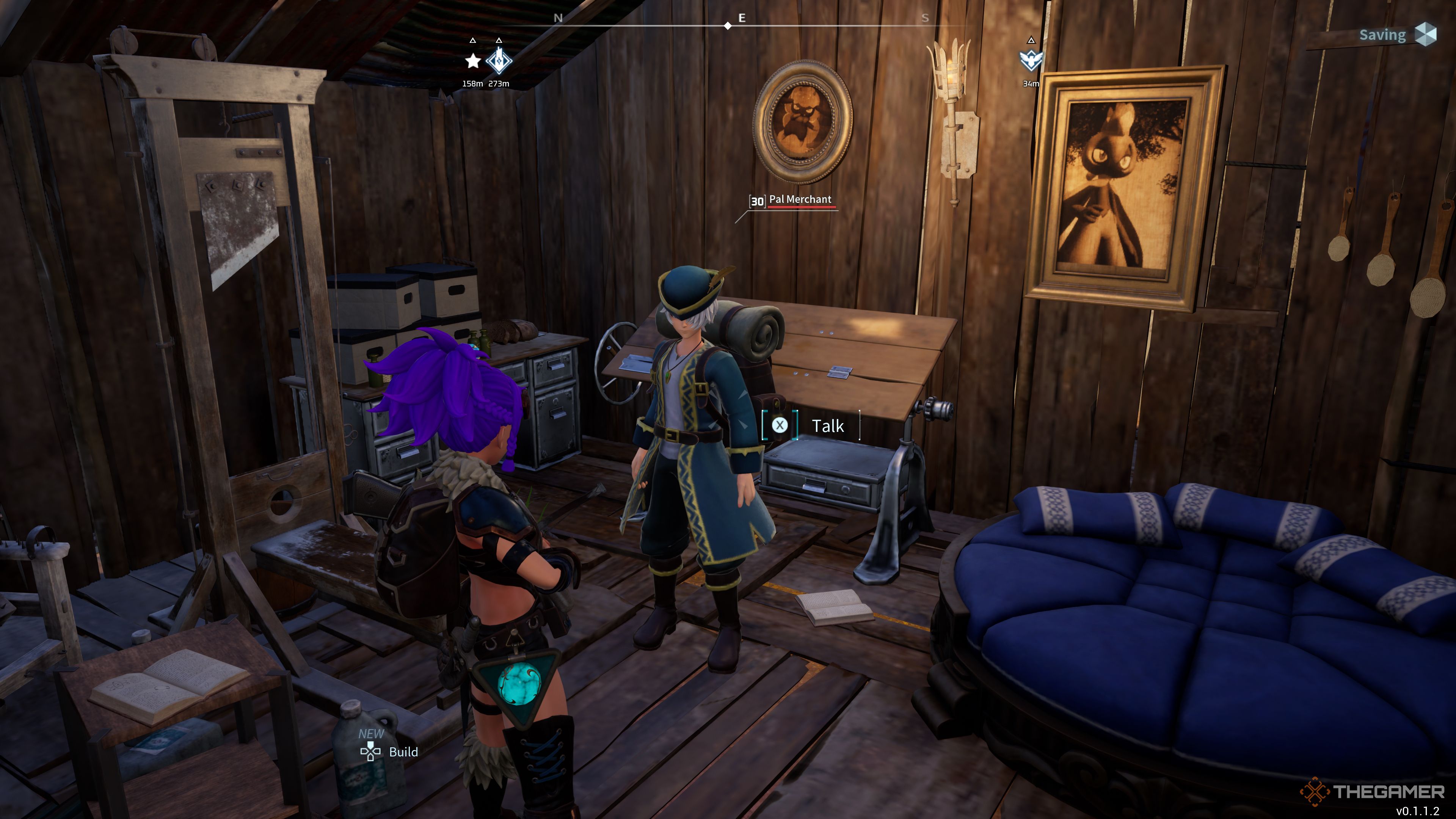Palworld: Talking with Pal Merchant to see if they have Penking