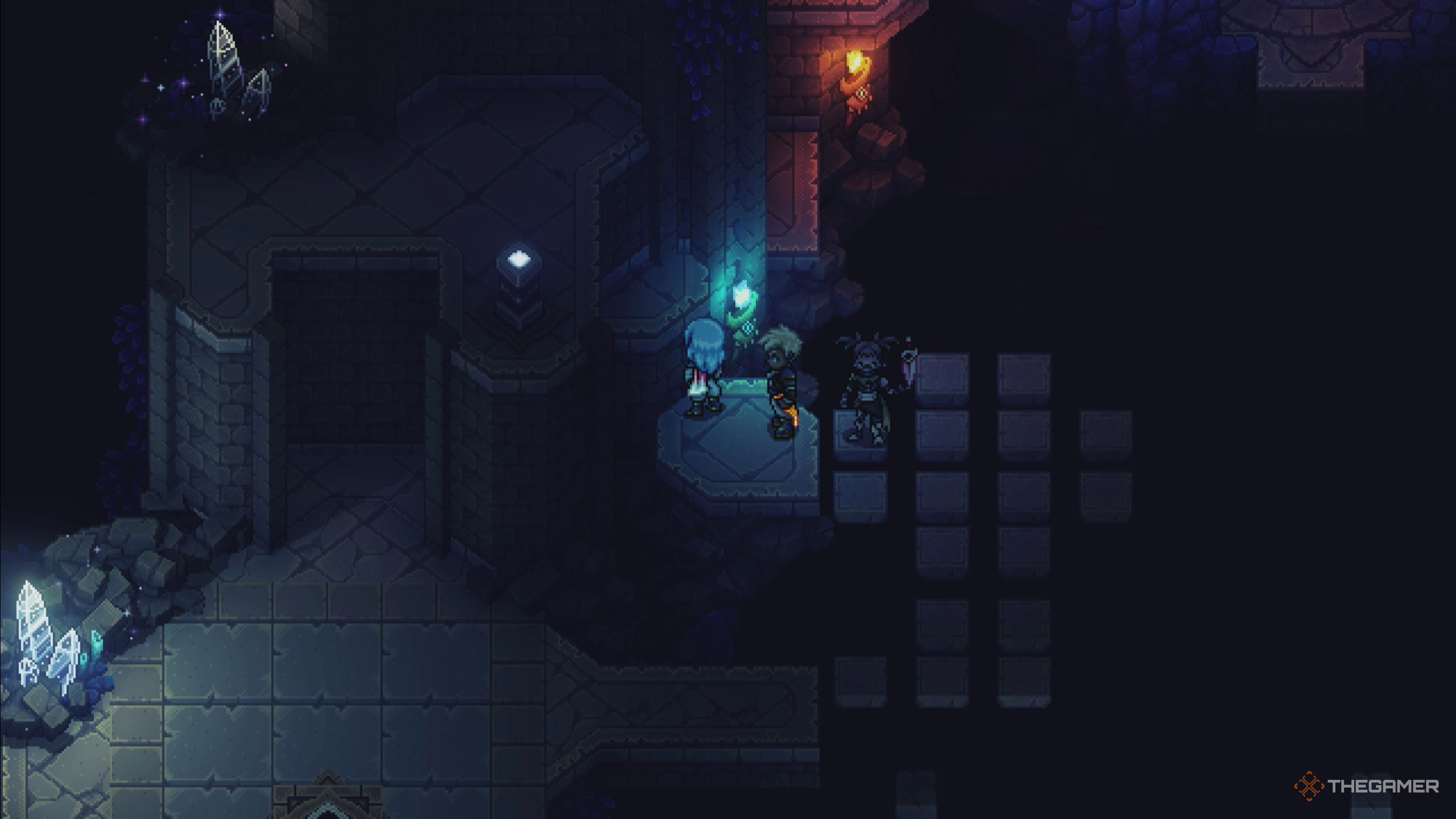 Sea of Stars: Walking over to the third switch