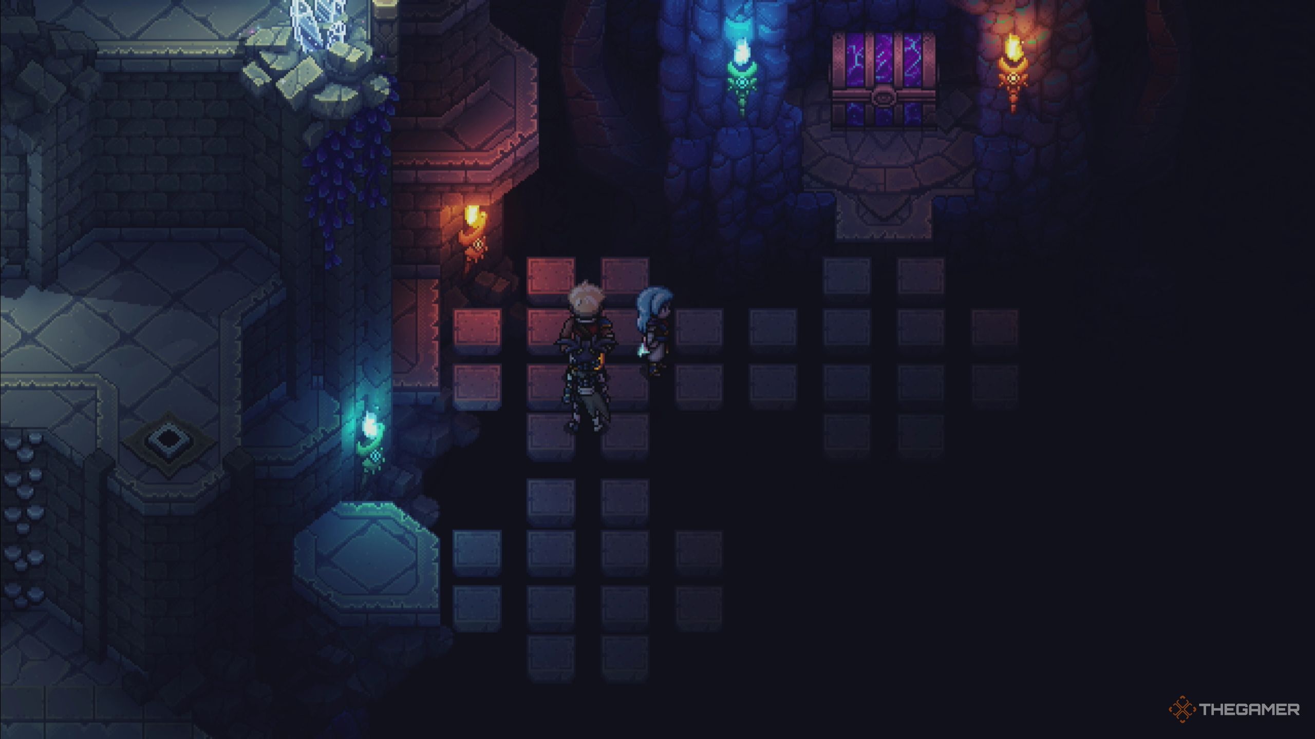 Sea of Stars: Walking to the treasure chest