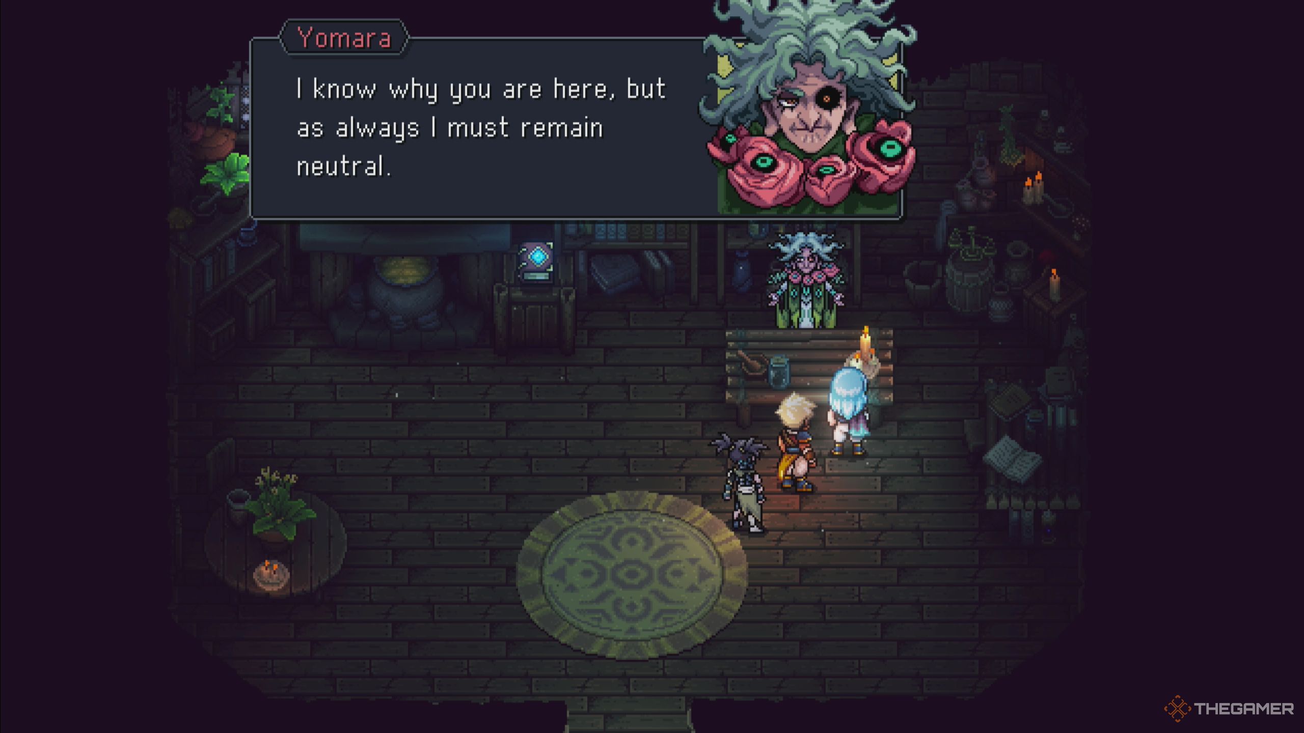 Sea Of Stars: Visiting Yomara at the marsh to get solution