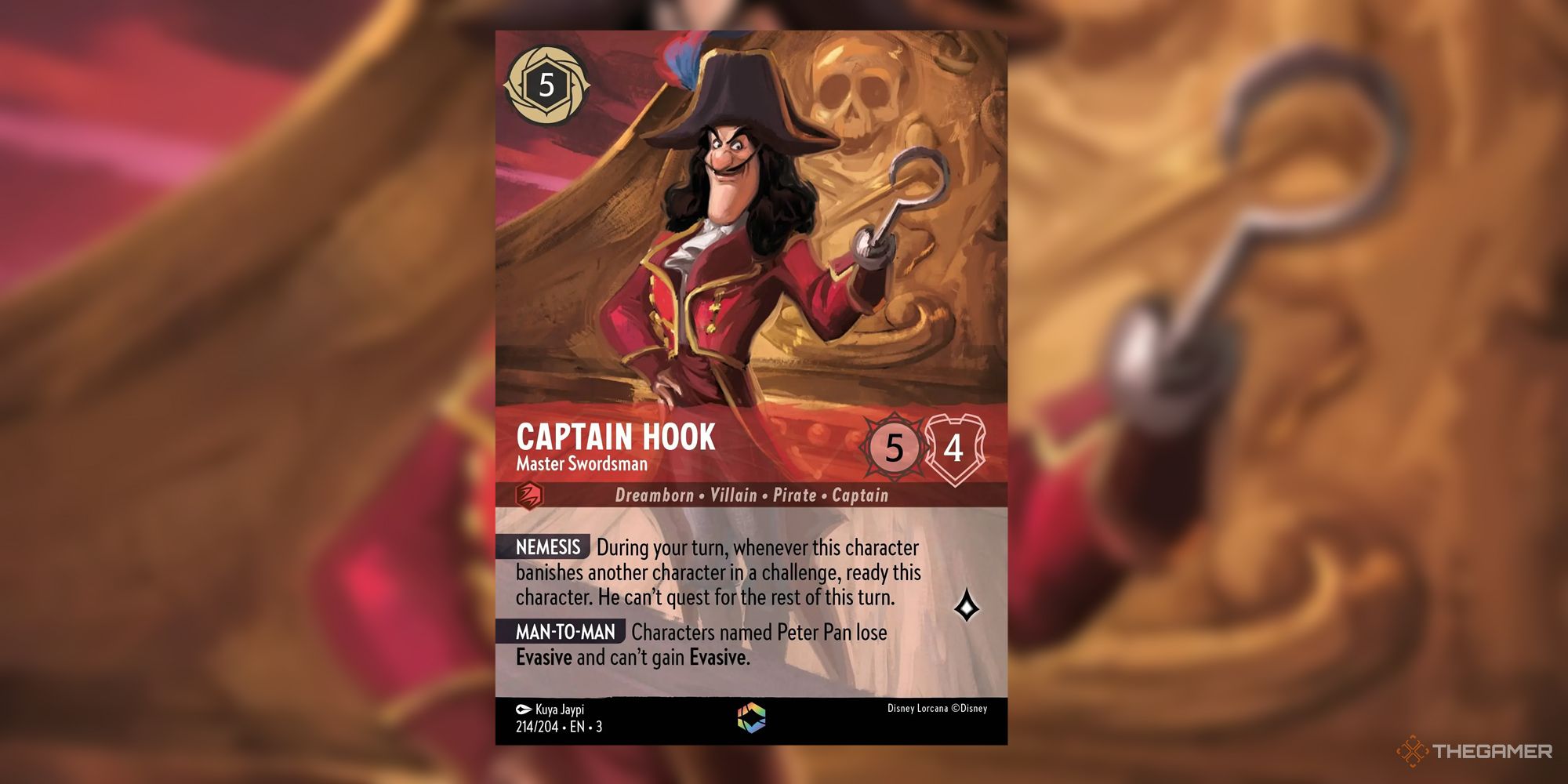 Captain Hook's Rapier 199/204 – Disney Lorcana Card Details + Review –  Lorcana Player