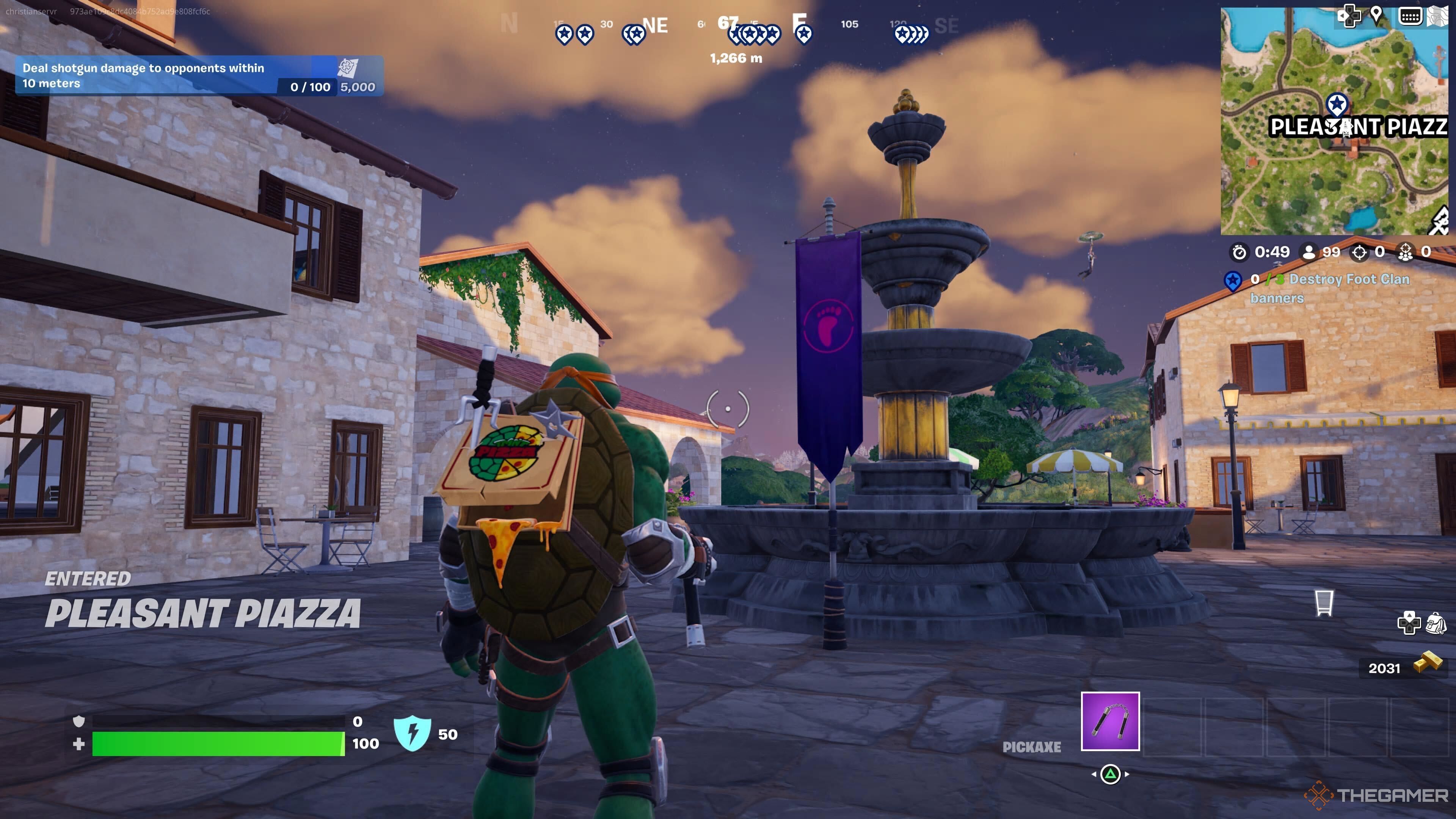 Where To Find Foot Clan Banner And Holo-Poster In Fortnite