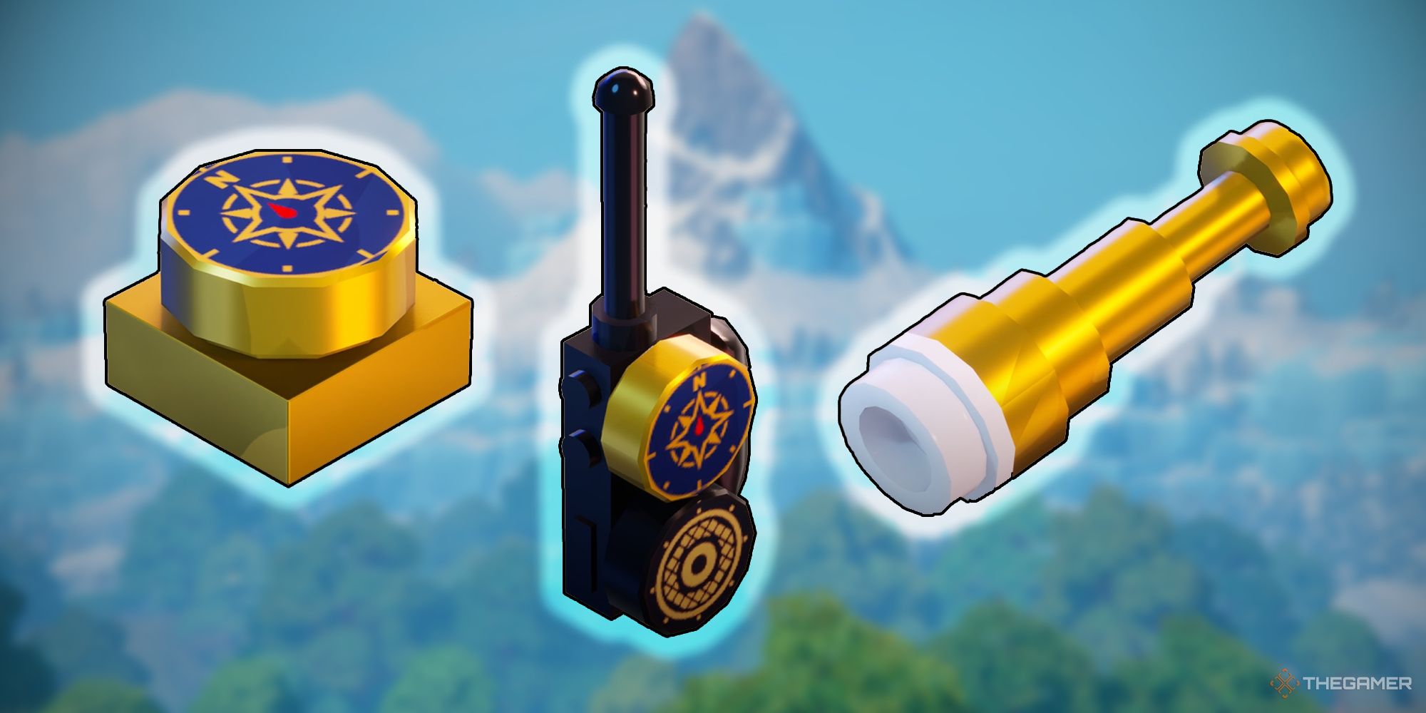 How To Unlock New Fishing Rod, Compass, And Spyglass In Lego