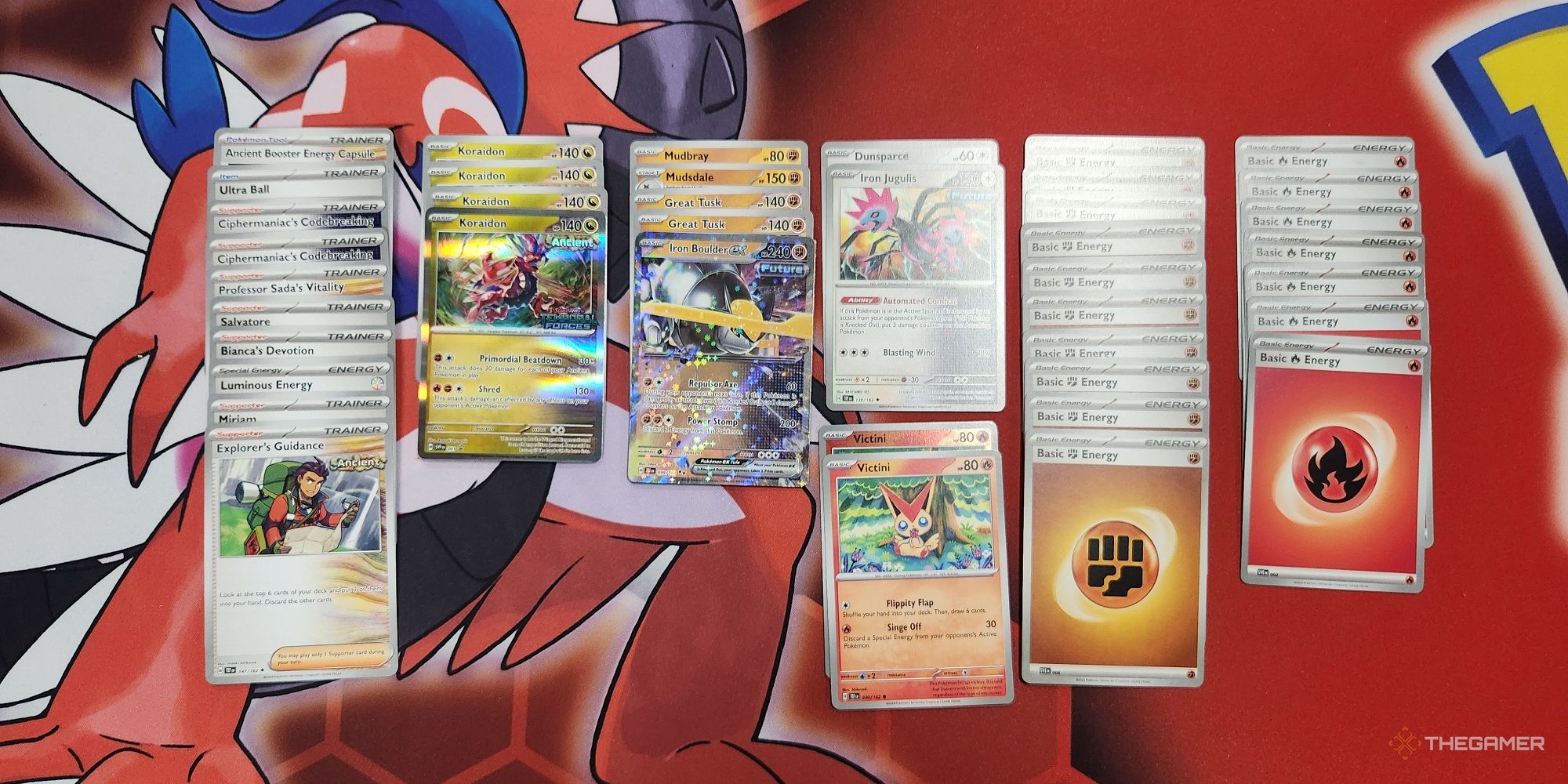 A finished Build &amp; Battle deck
