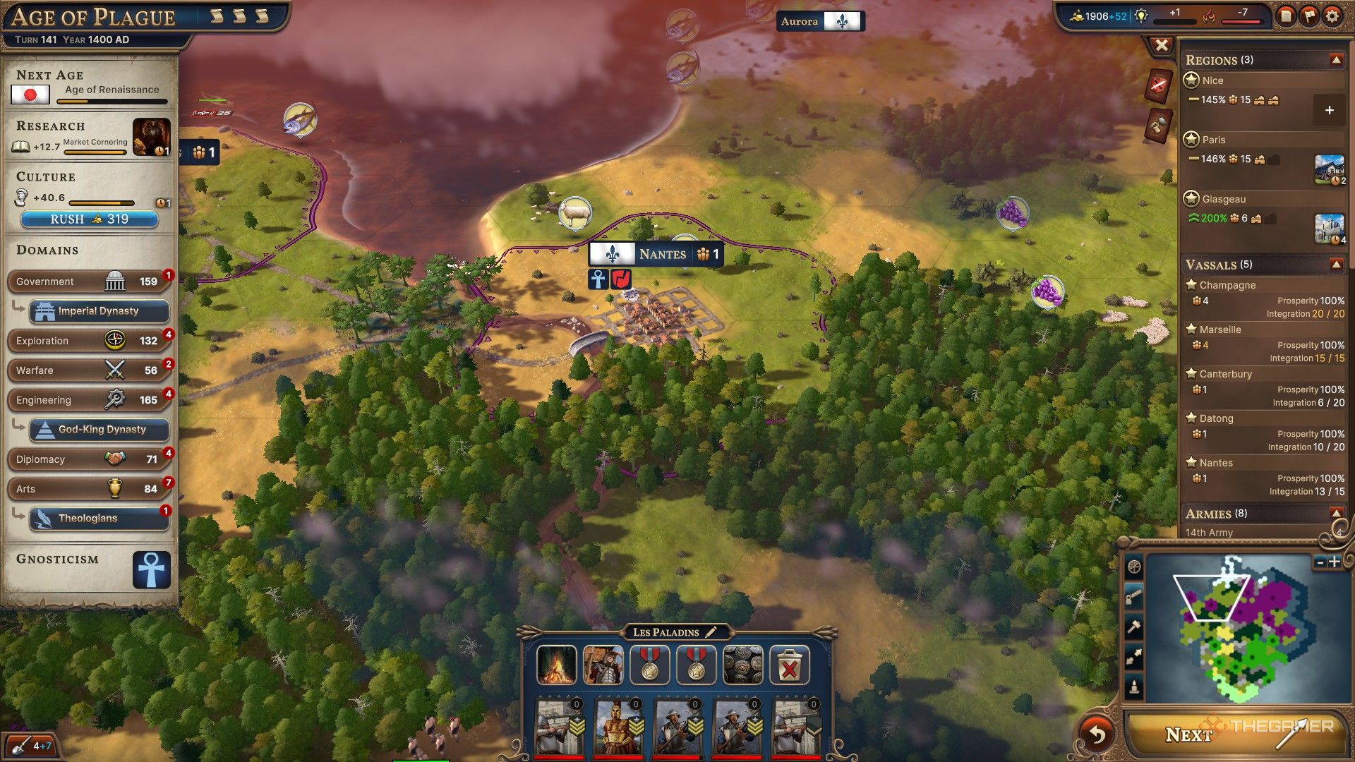 a recently-integrated Nantes in Millennia