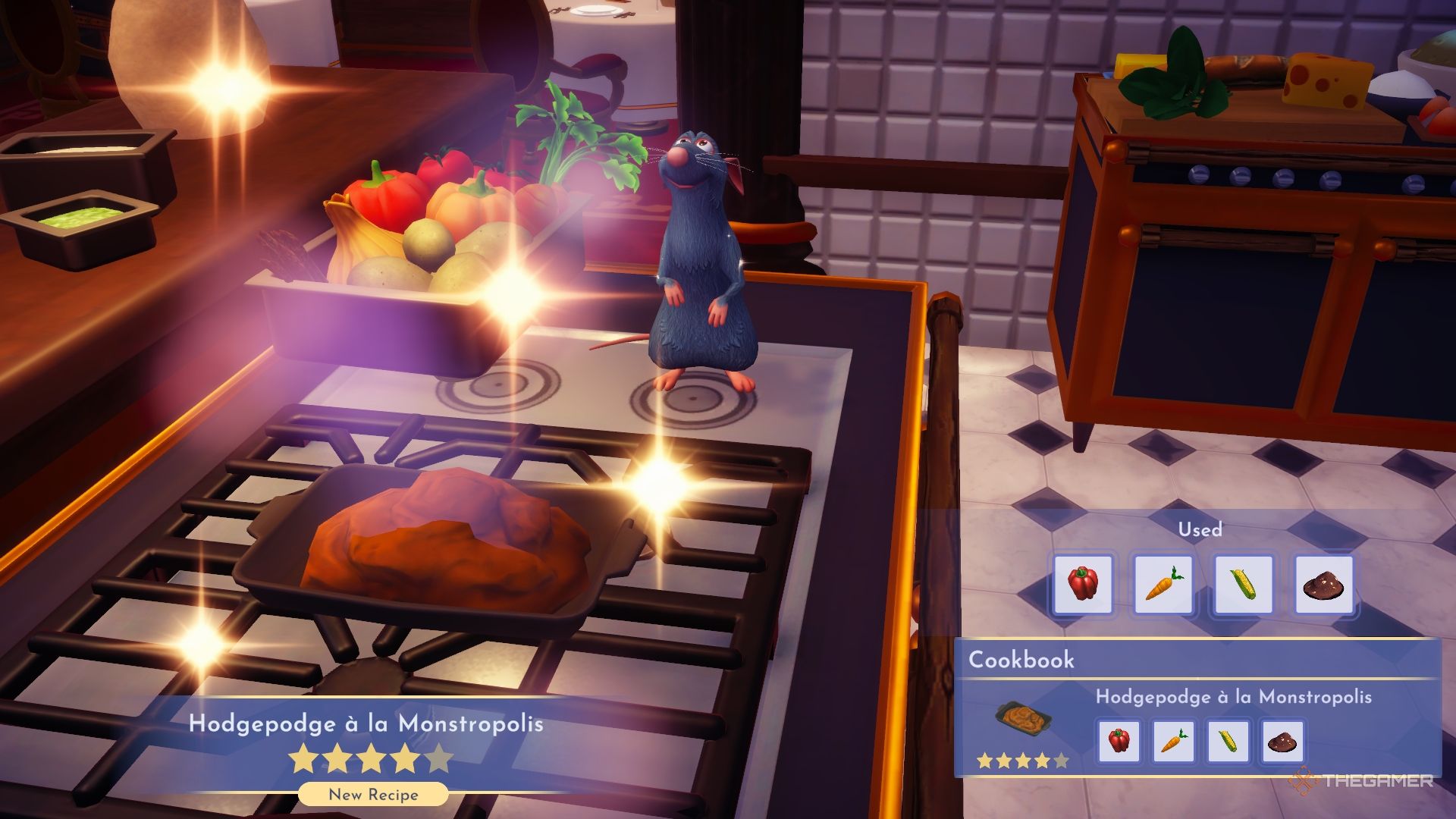 Disney Dreamlight Valley Hodgepodge a la Monstropolis