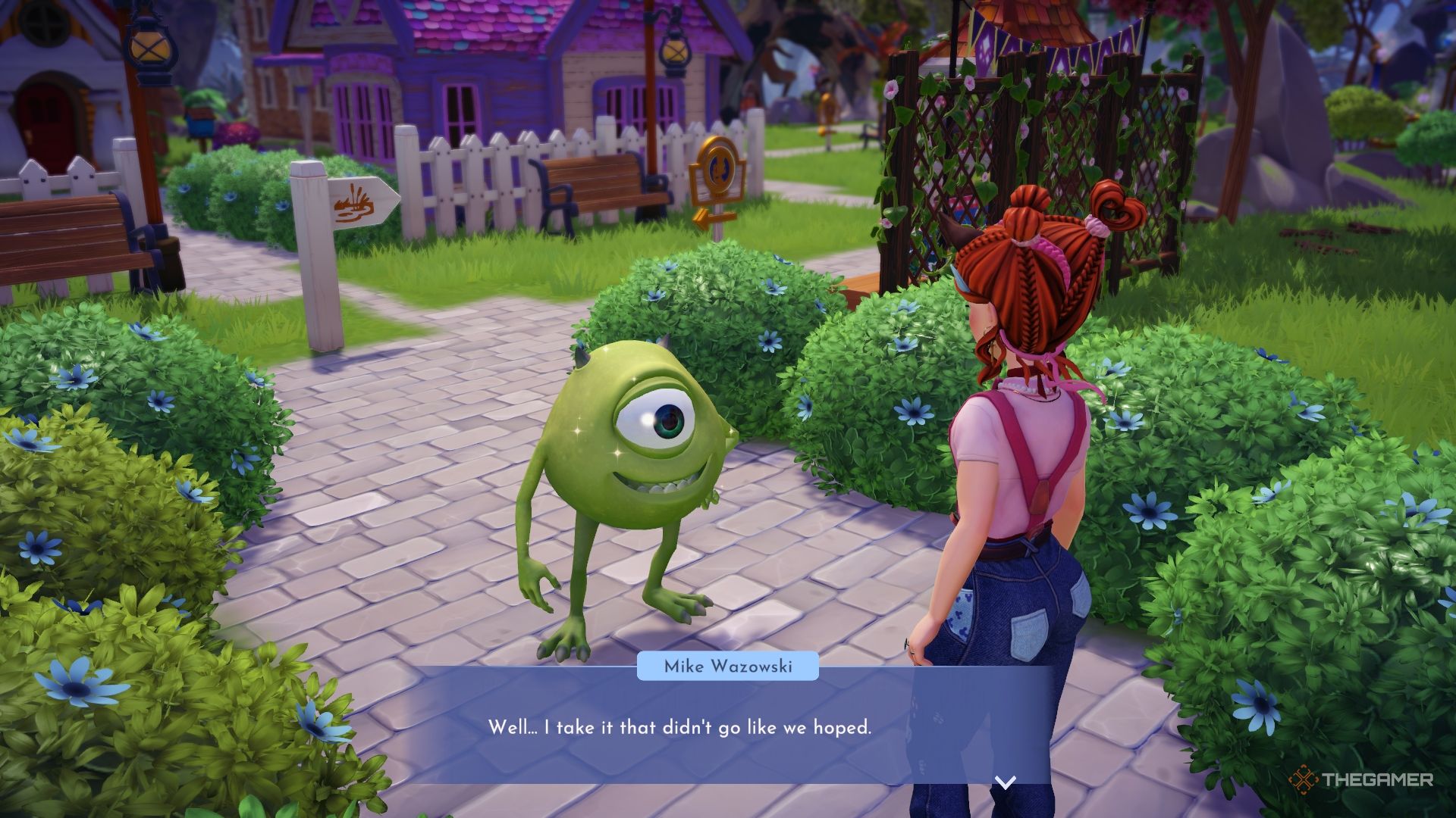 Disney Dreamlight Valley Mike rethinks his expectations