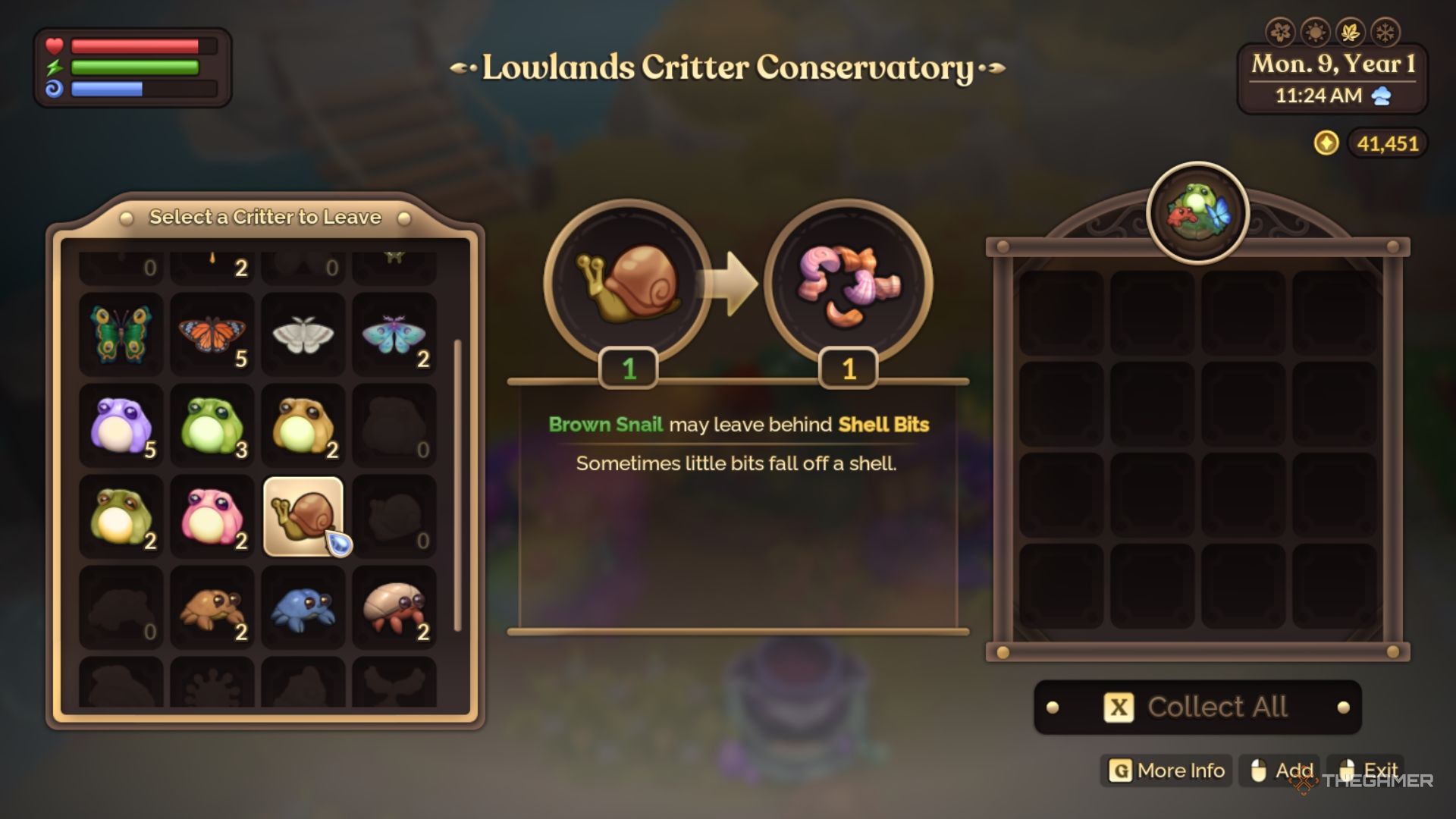 Fae Farm Getting Shell Bits