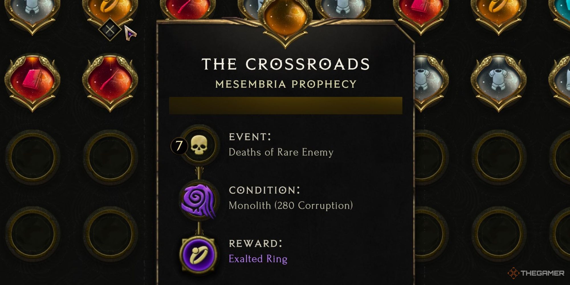 Last Epoch Crossroads Prophecy Type