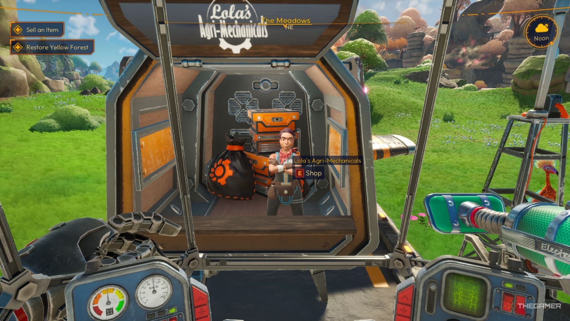 Lightyear Frontier Lola in her shop