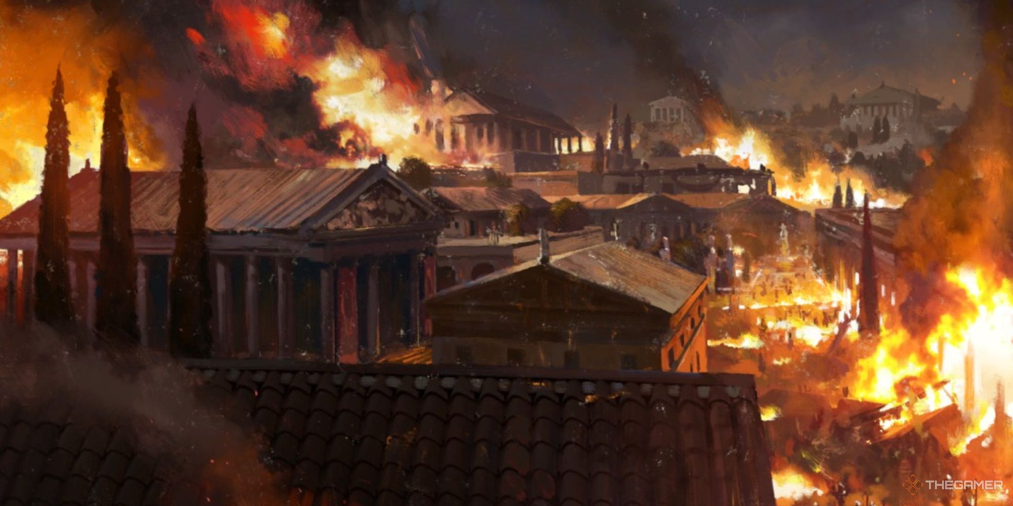 a burning city in the age of blood in millennia