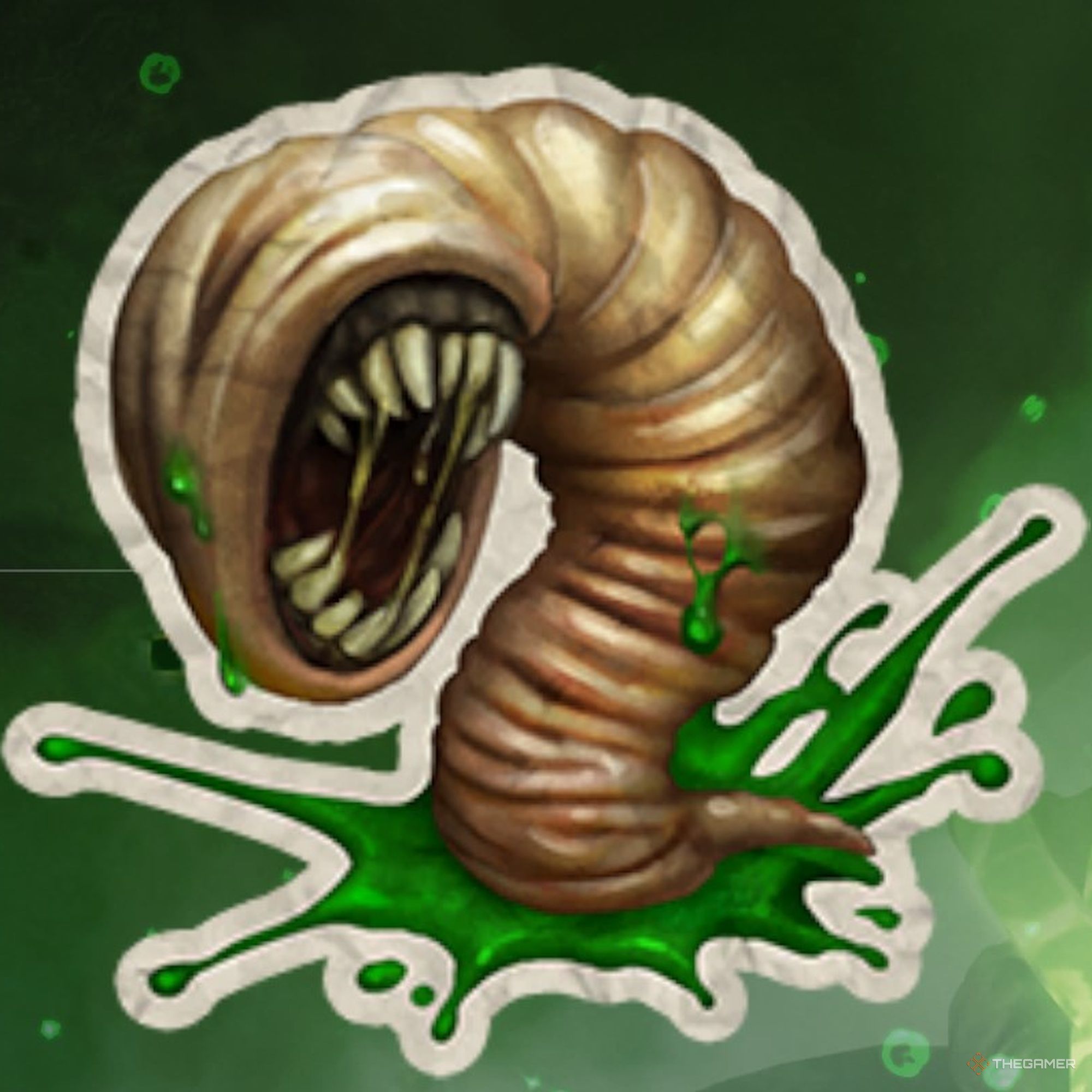 Modern Warfare 3 Grave Worm Weapon Sticker