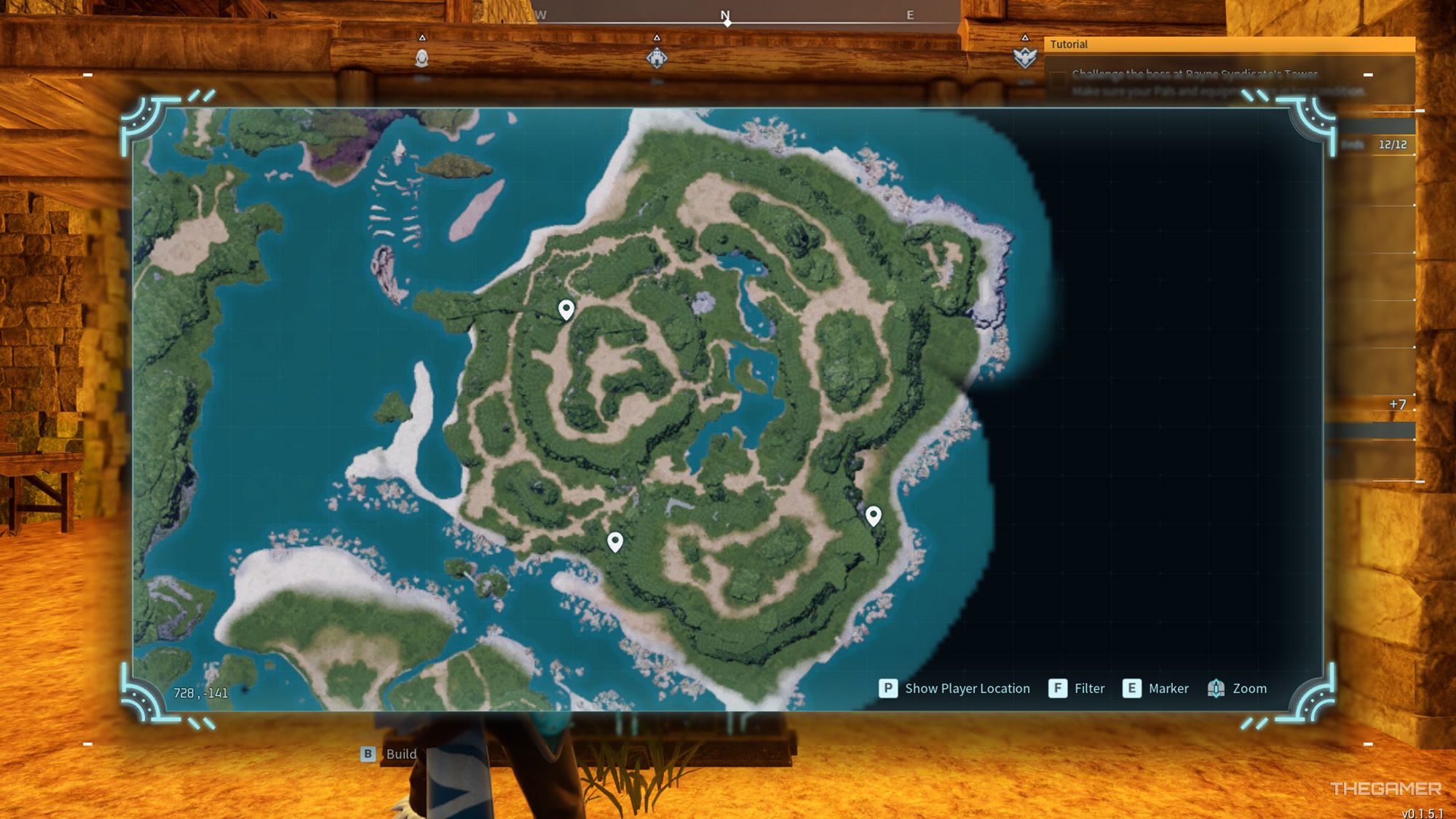 Palworld - Eastern Wild Island Dungeon Locations