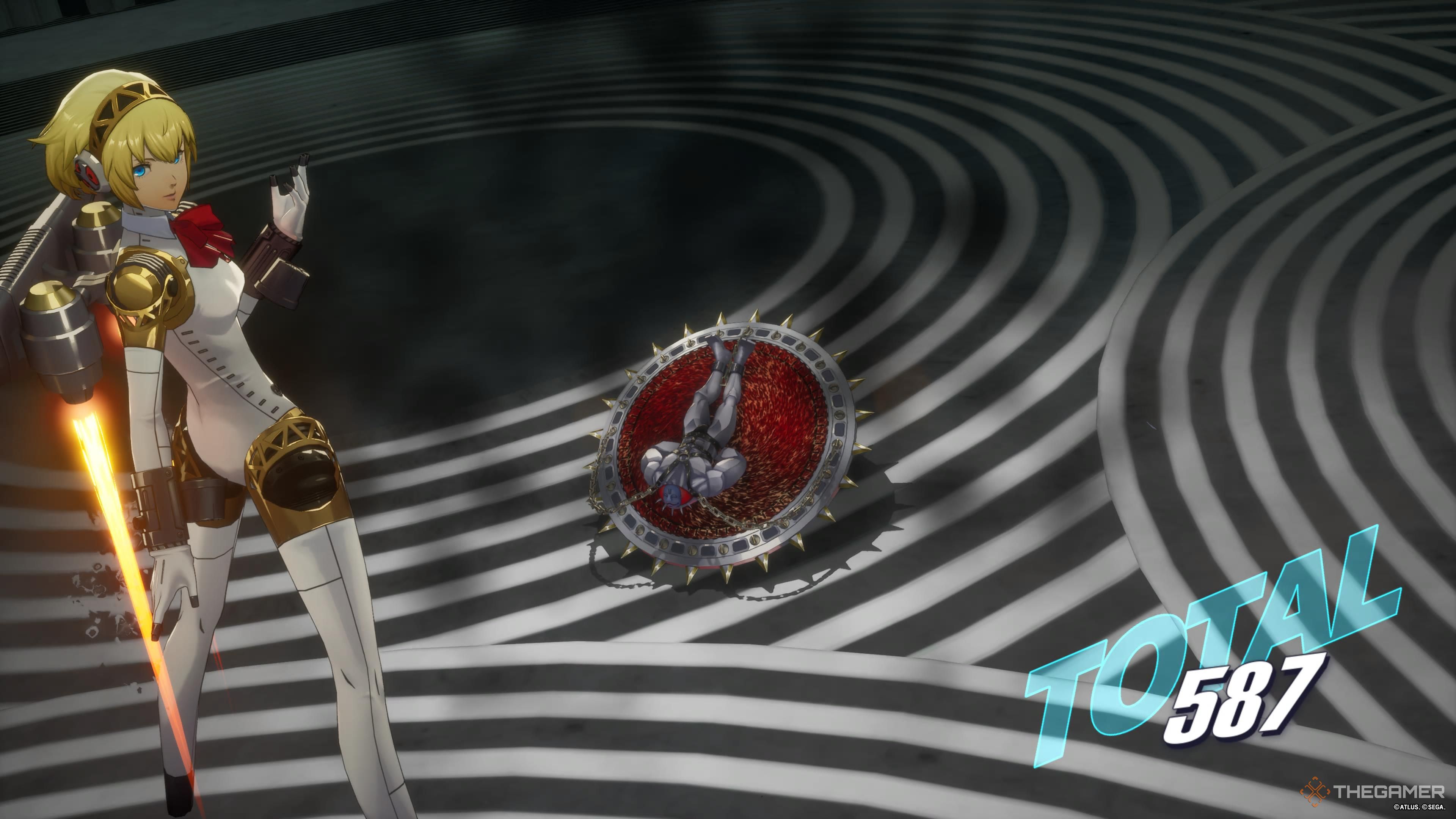 Persona 3 Reload aigis attacking hedonistic sinner