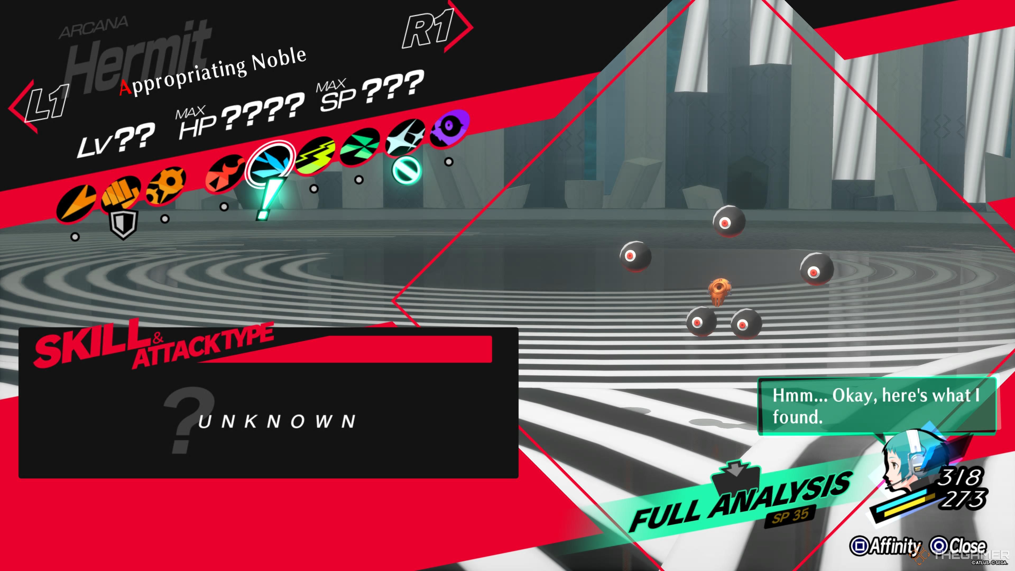 Persona 3 Reload Appropriating Noble overview