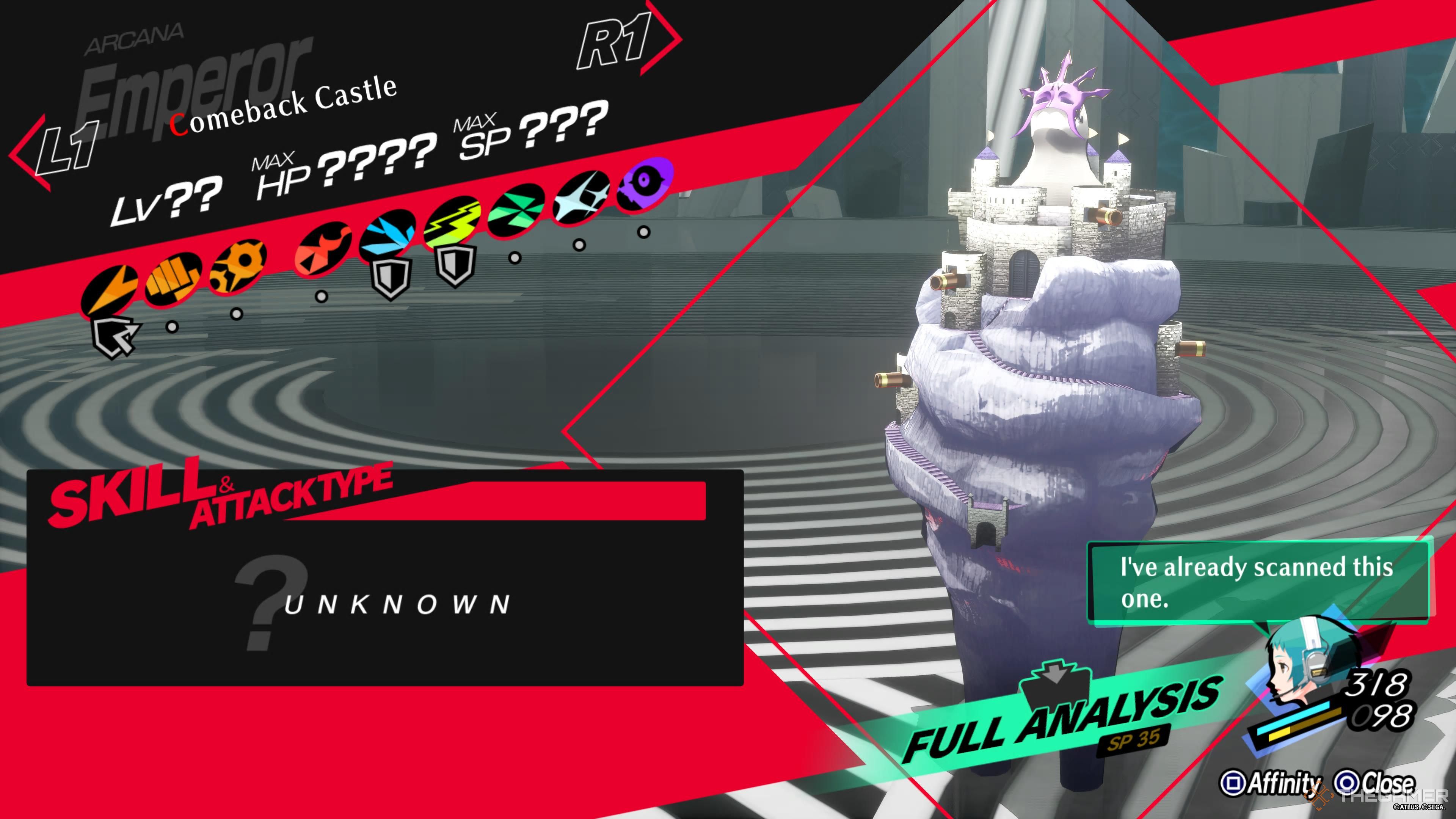 Persona 3 Reload Comeback Castle Overview