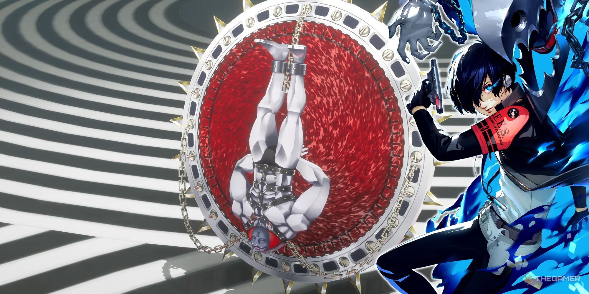 Persona 3 Reload Hedonistic Sinner with cover art overlay