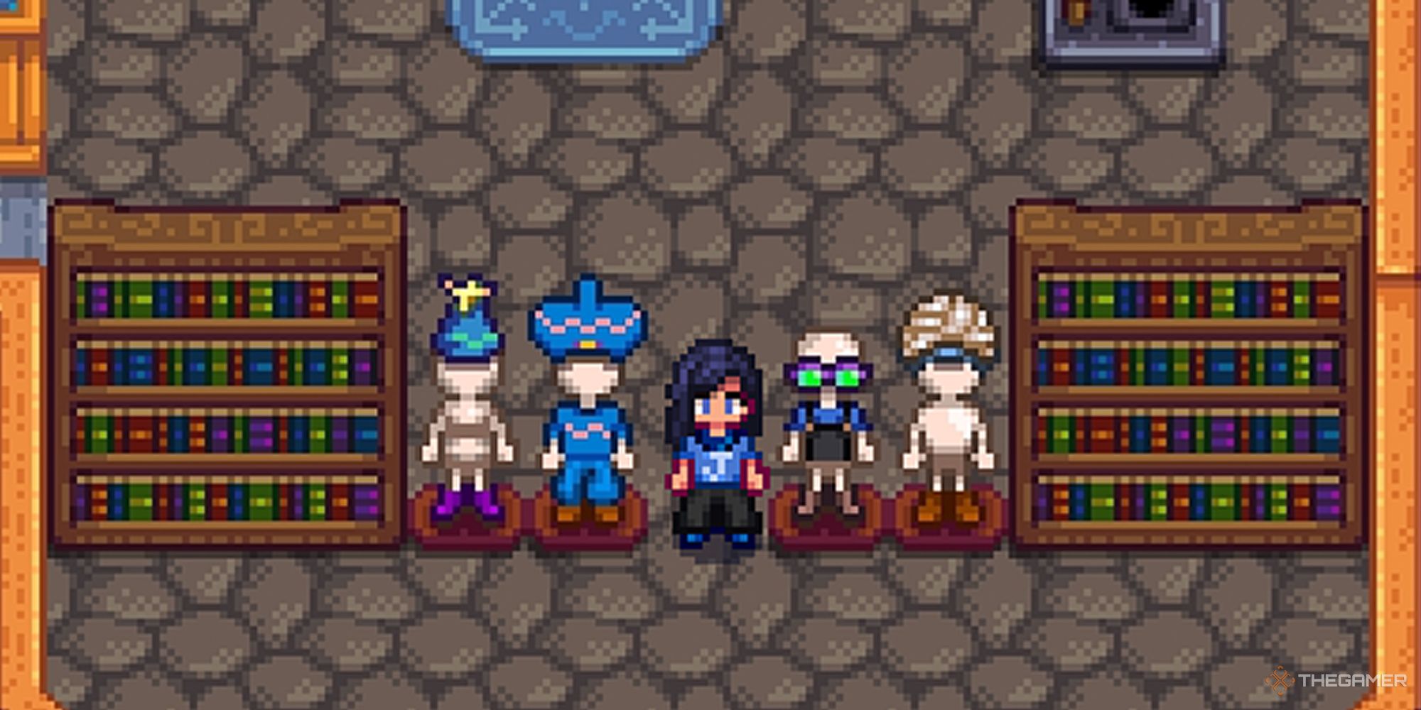 Stardew Valley Farmer with Mannequins