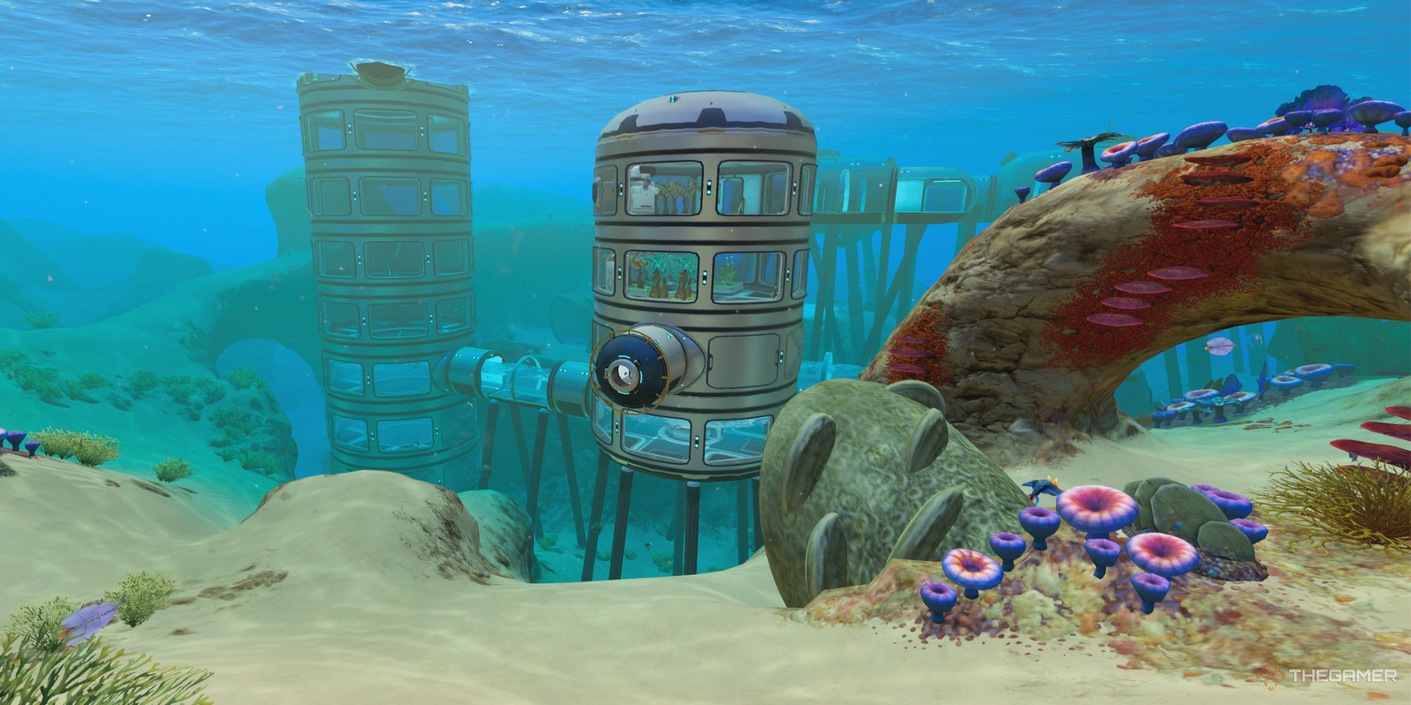 Subnautica پایگاهی در Safe Shallows