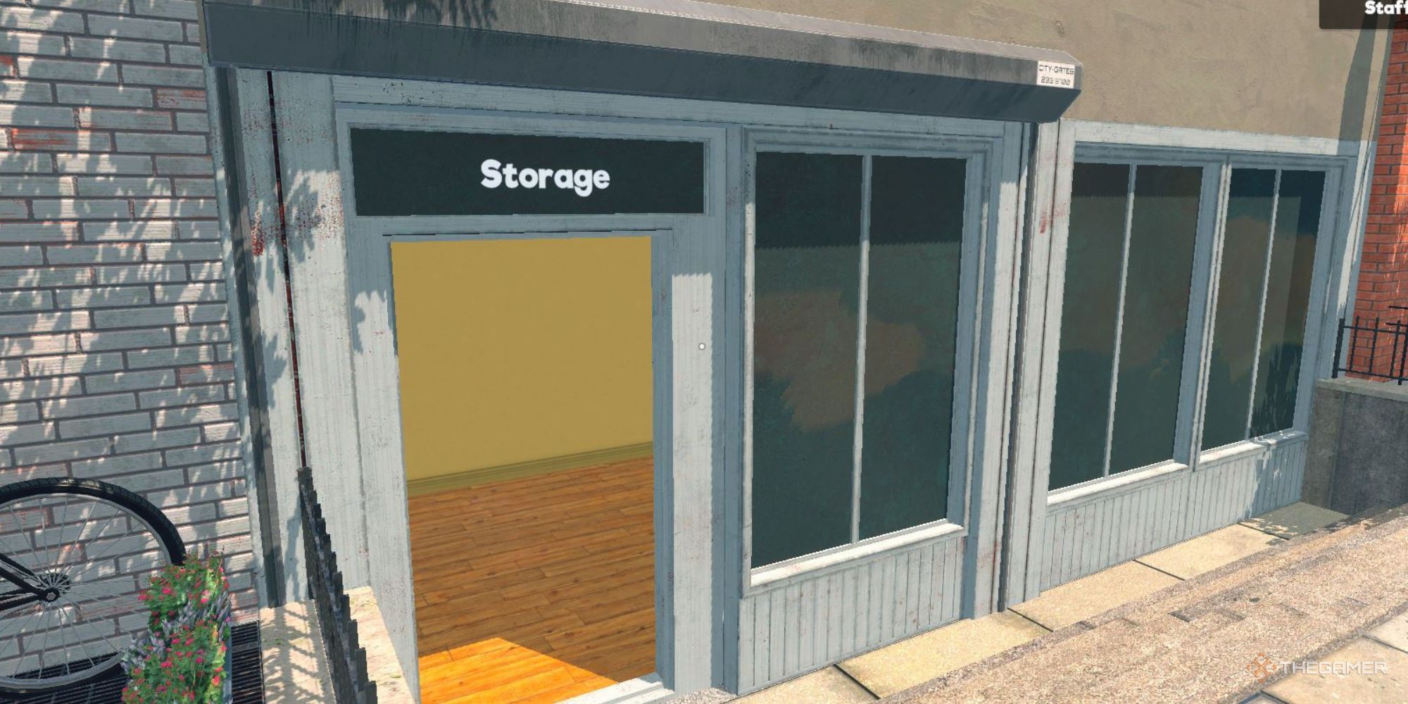 Supermarket Simulator&rsquo;s Unlocked Storage Unit building