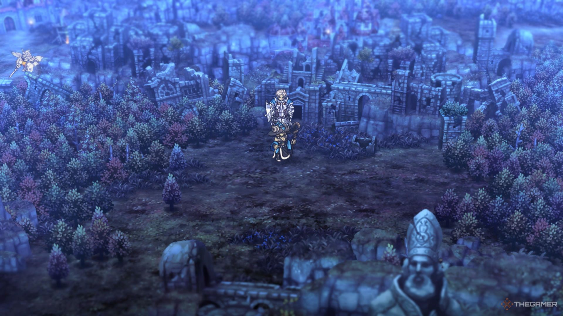 Unicorn Overlord, The Albion ruins with the journal