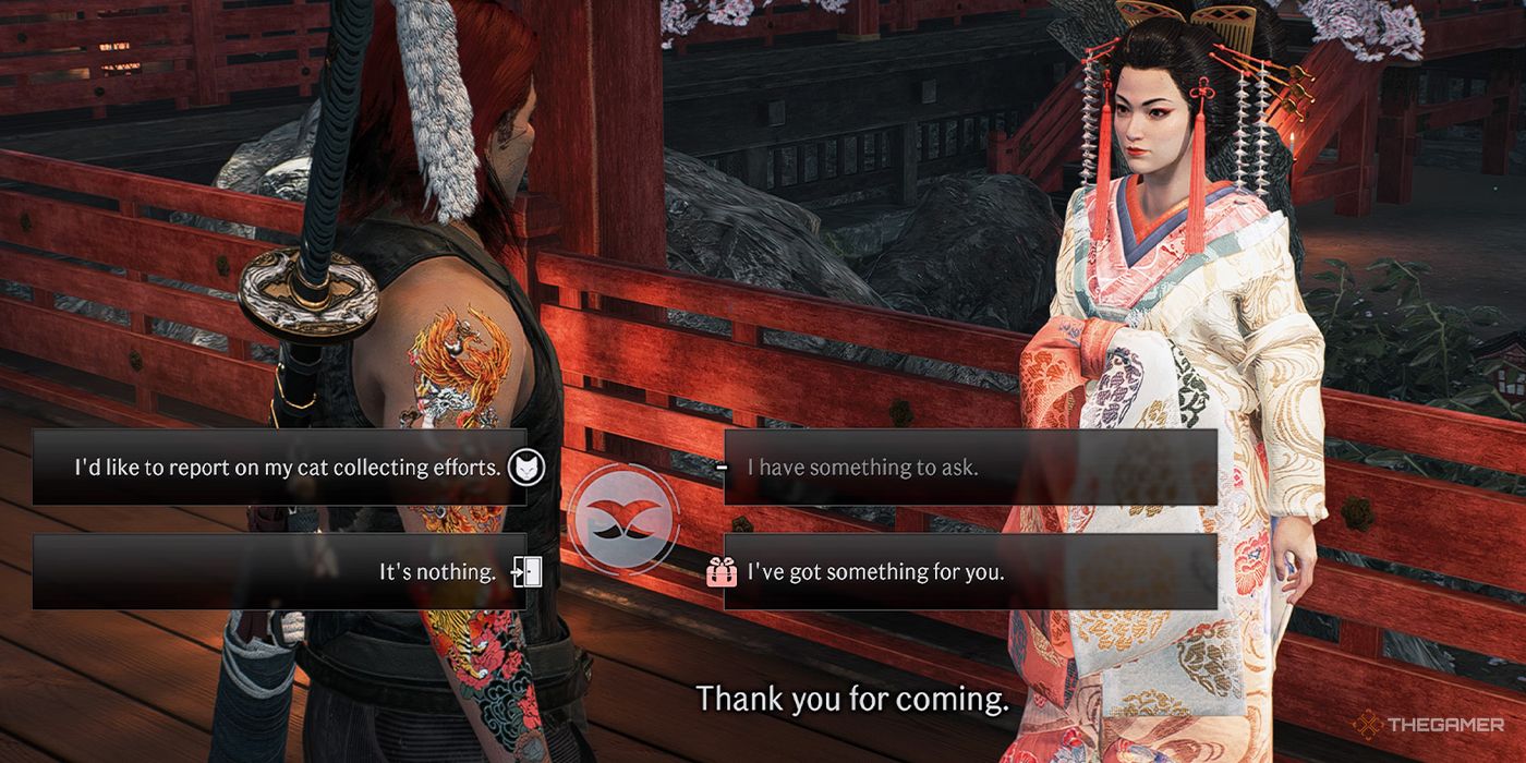 What Gifts Does Usugumo Dayu Like In Rise Of The Ronin?