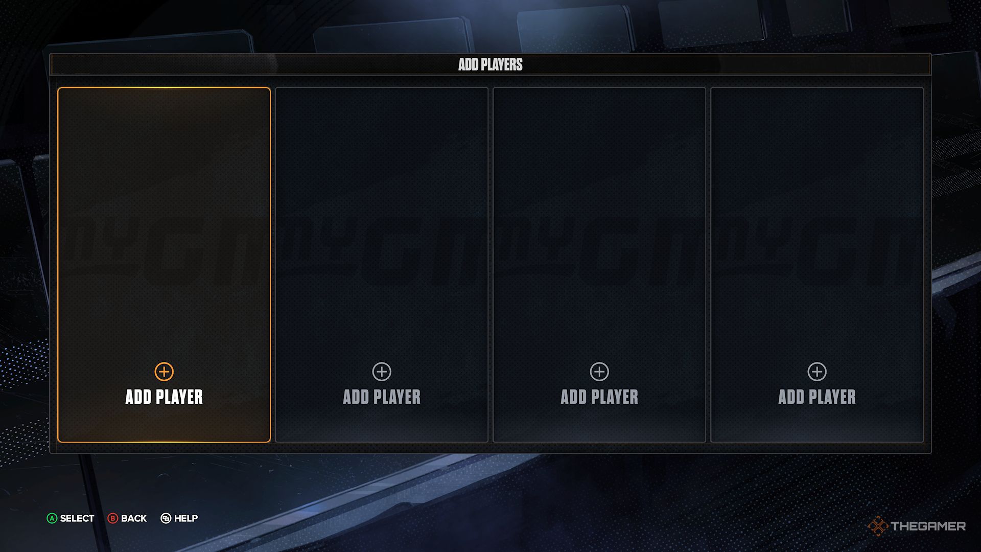 WWE 2K24 Screenshot Of MyGM Player Select Screen