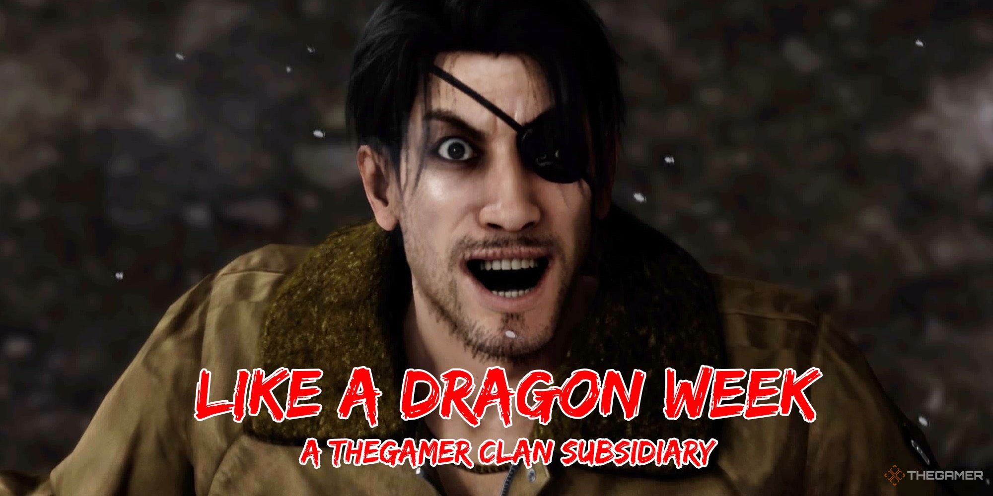 Goro Majima smiling with a deranged look in his eye during Like A Dragon: Infinite Wealth