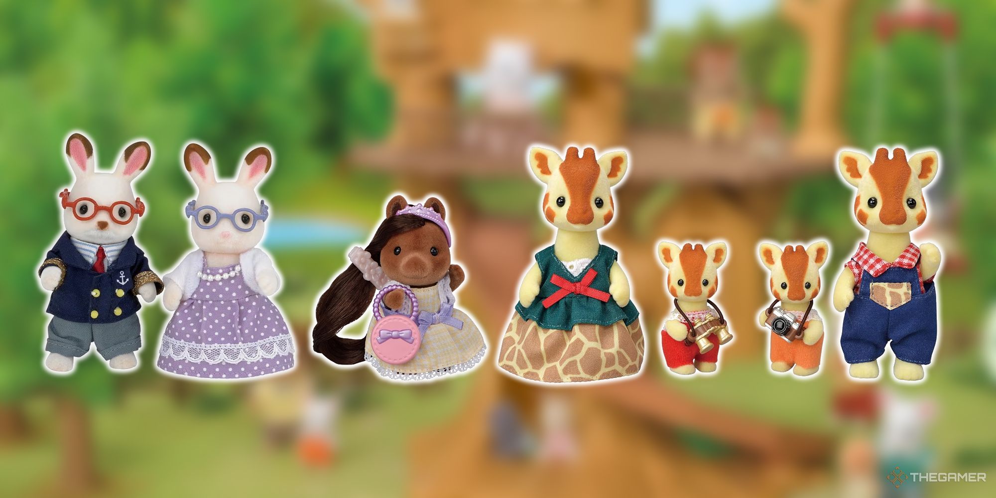 Calico critters horse family on sale