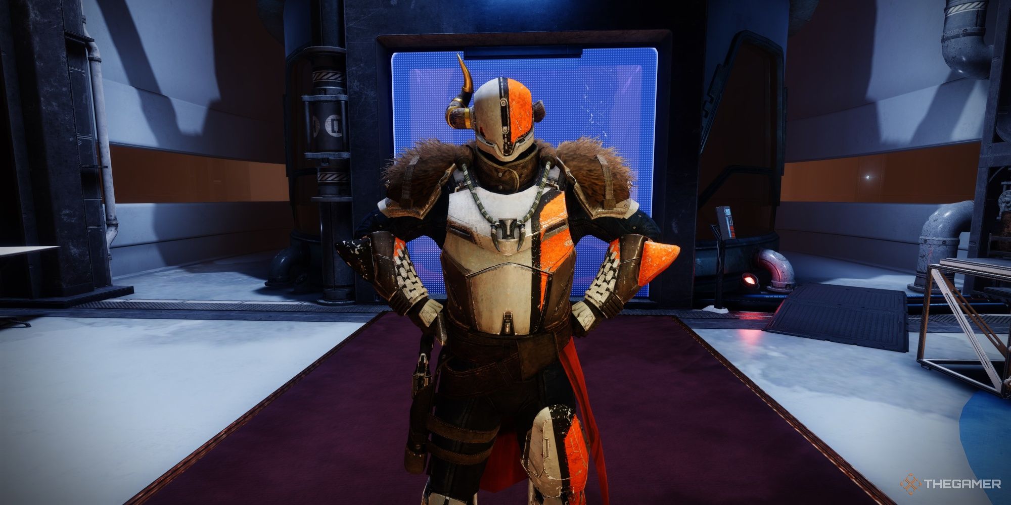 Destiny 2 Lord Shaxx In Hall Of Champions