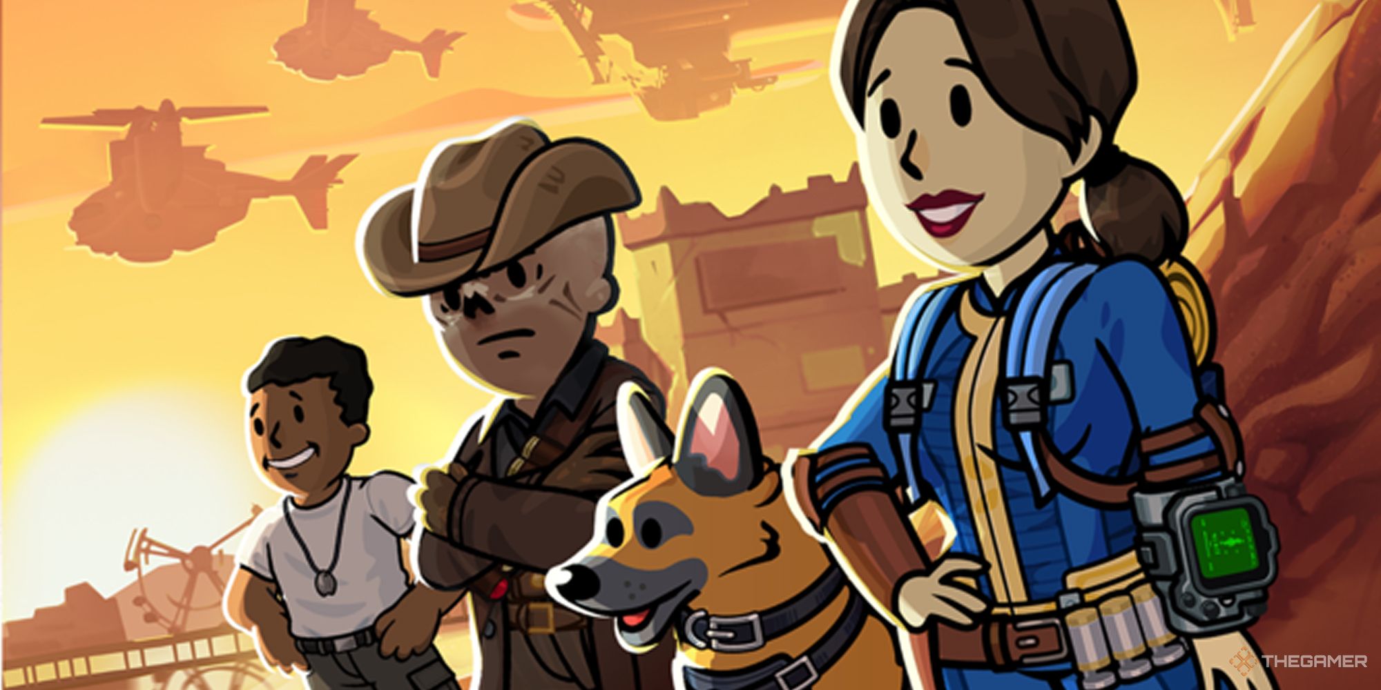 Fallout Shelter Legendary Dwellers from the show