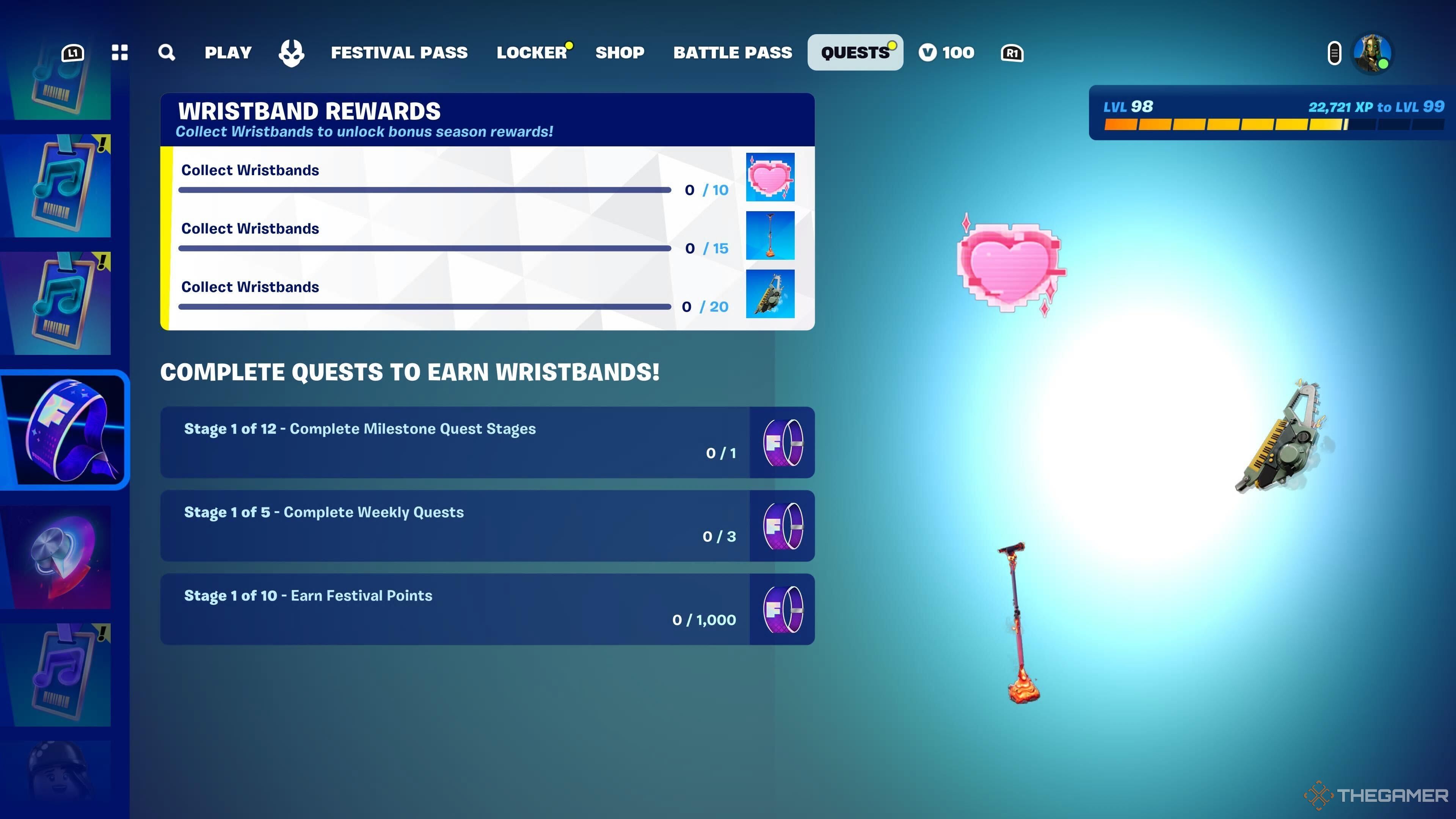 How To Earn Wristbands In Fortnite Festival: Season 3