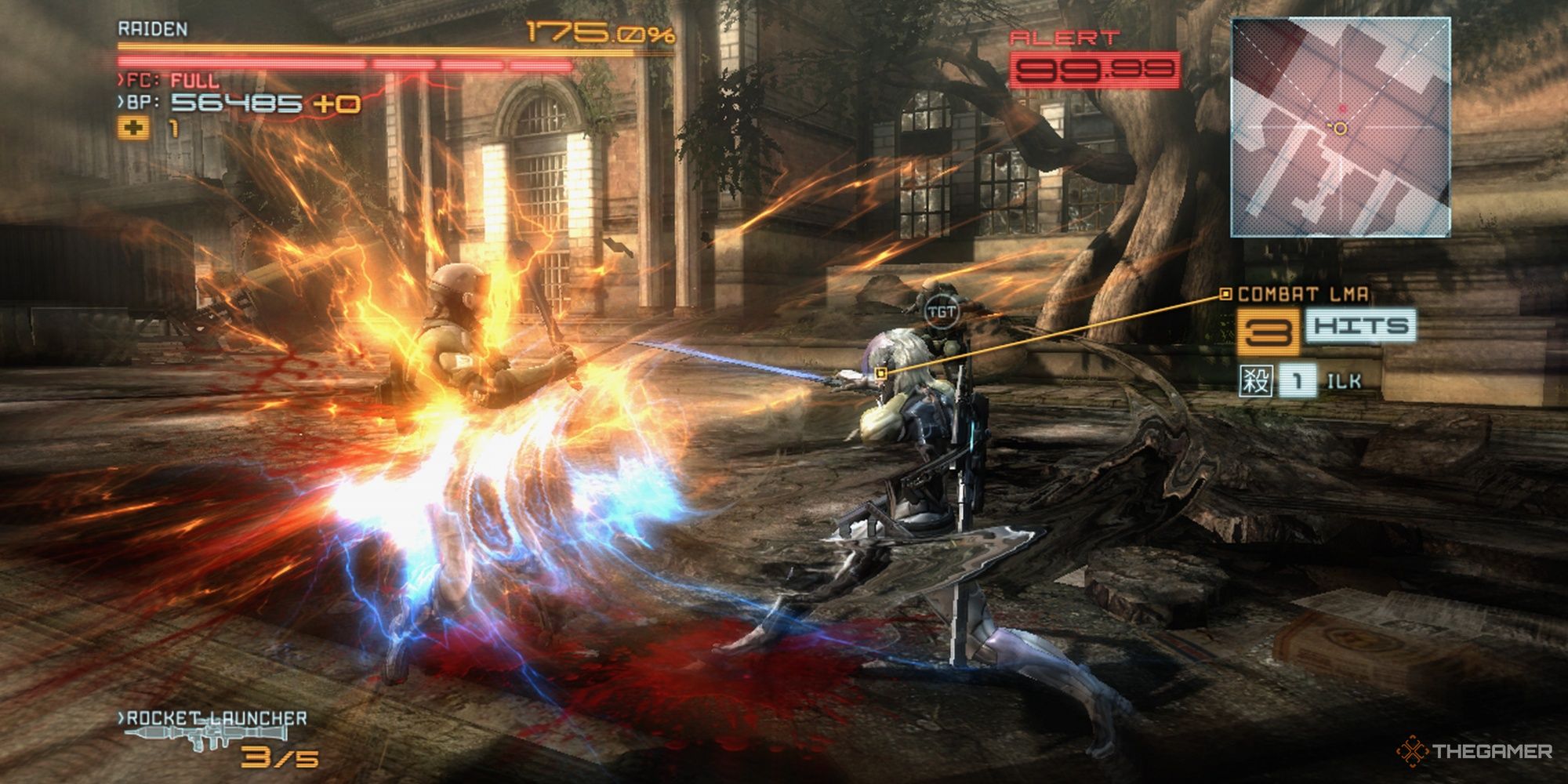 Get a critical hit in Metal Gear Rising