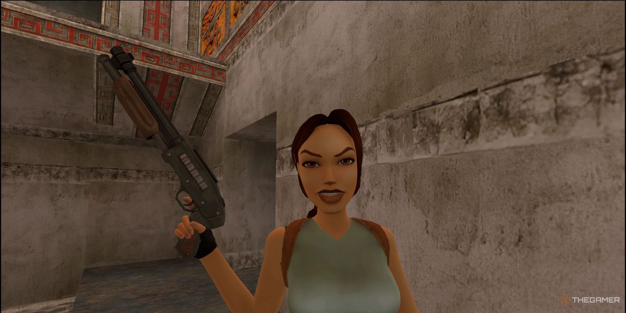 Lara Croft in the Tomb Raider Remastered Trilogy.
