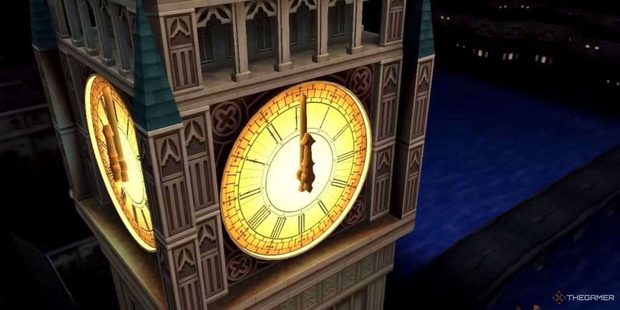 London Clocktower in Kingdom Hearts