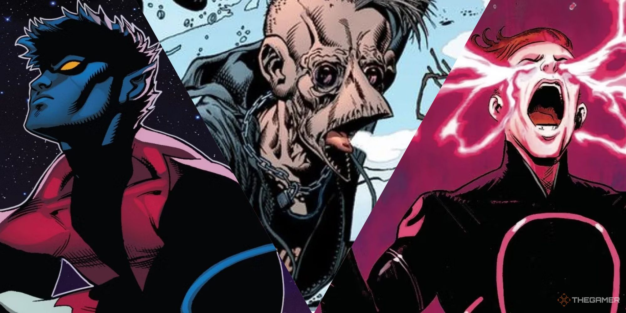 X-Men: Nightcrawler, Beak And An Omega Mutant