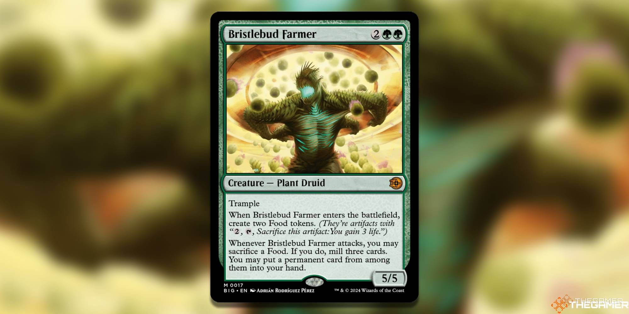 Bristlebud Farmer Magic: The Gathering card