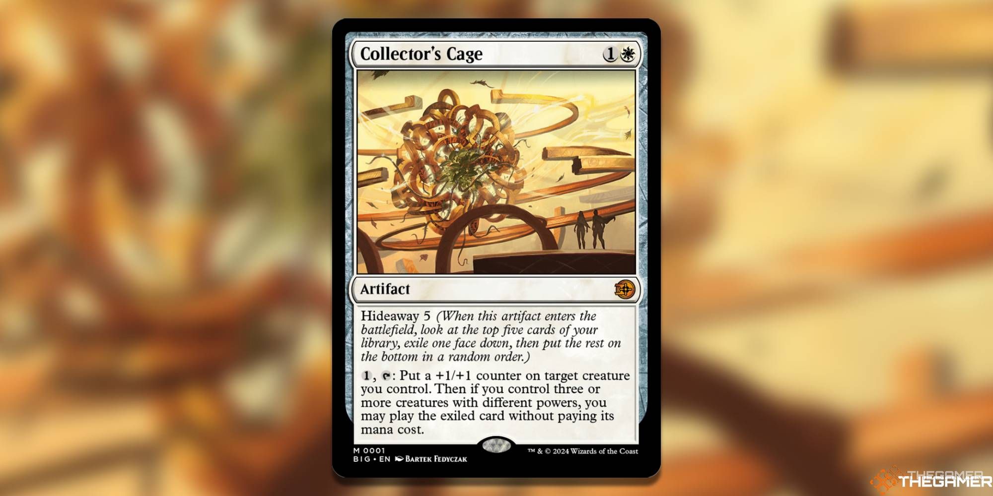 Collector's Cage Magic: The Gathering card