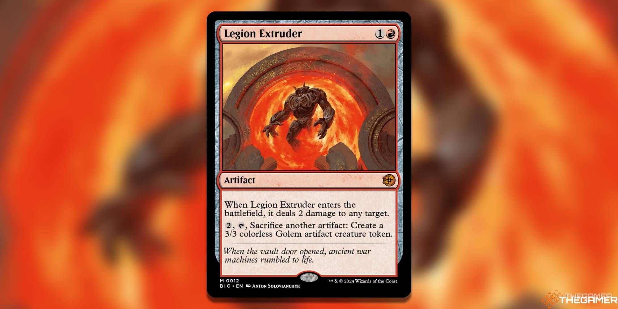 Legion Extruder Magic: The Gathering card