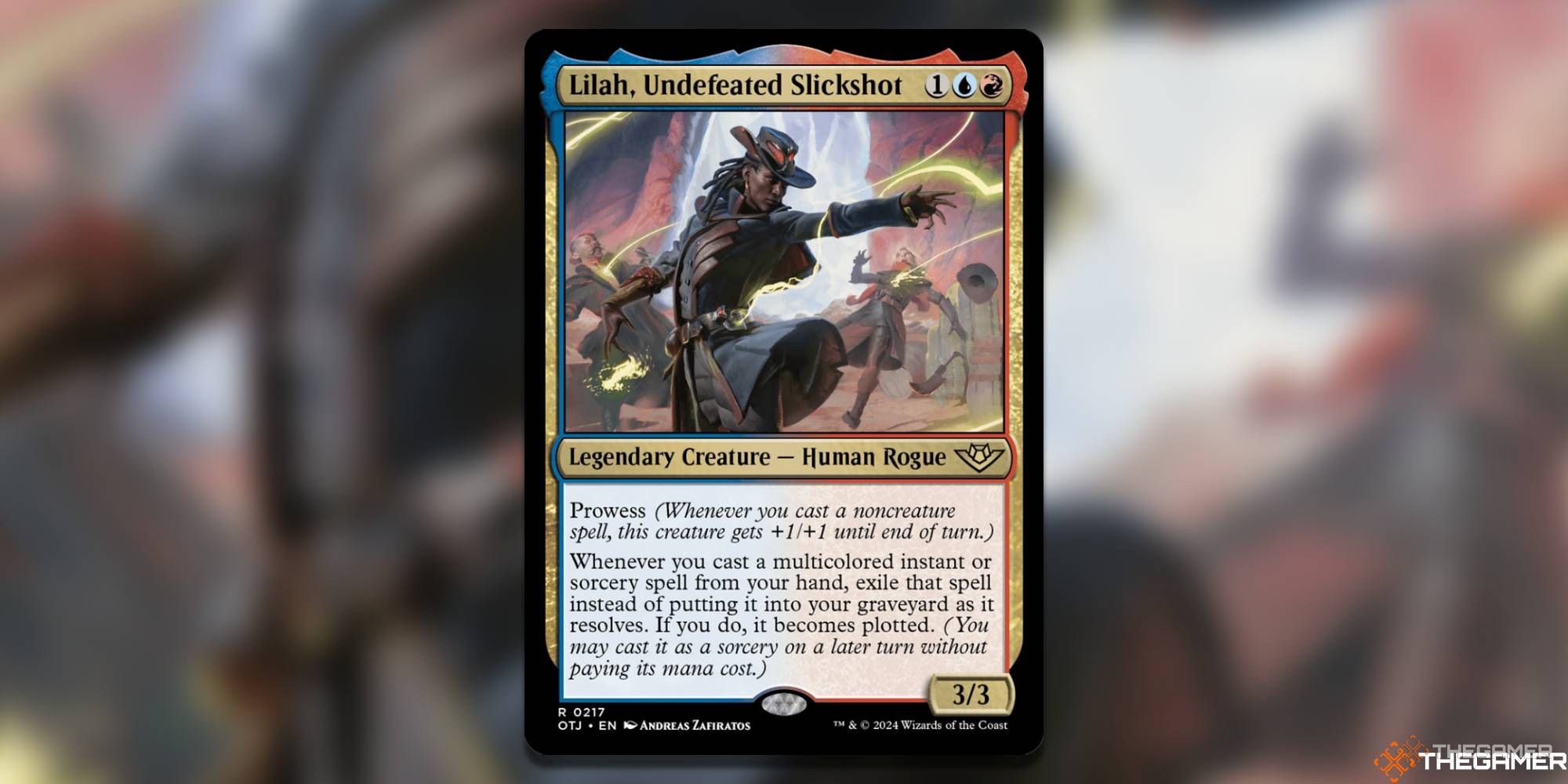 Lilah, Undefeated Slickshot Magic: The Gathering card