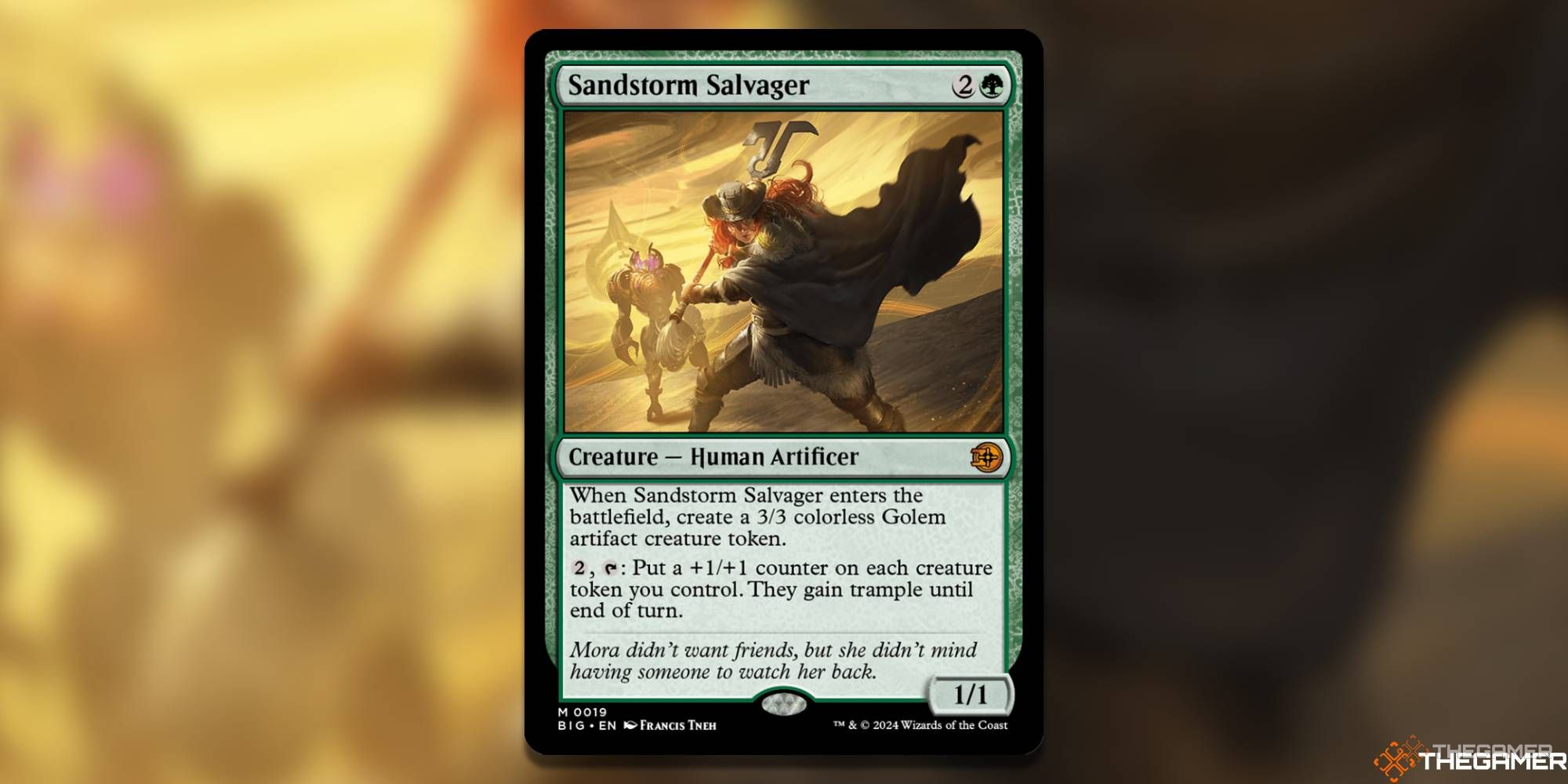 Sandstorm Salvager Magic: The Gathering card