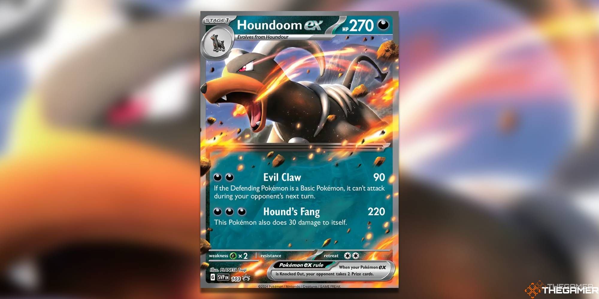 Houndoom ex Battle Deck - Как играть, лучшие карты - ККИ Покемон