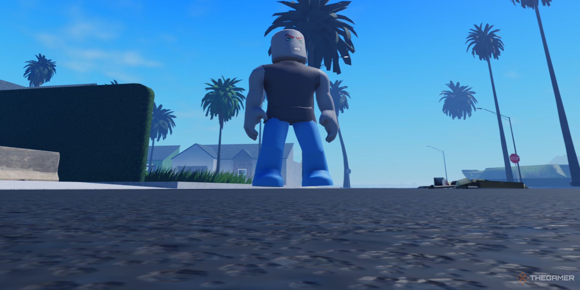 Someone in Cali Shootout on Roblox