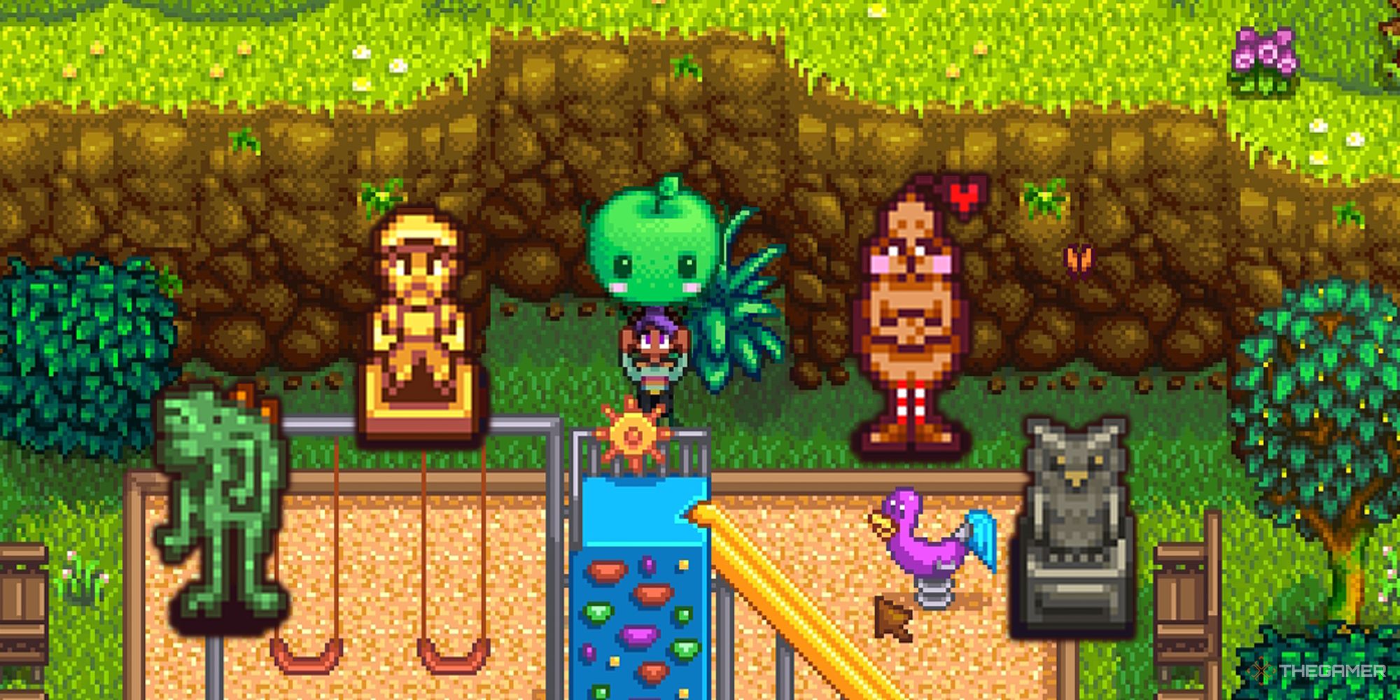 How To Get All The Secret Statues In Stardew Valley