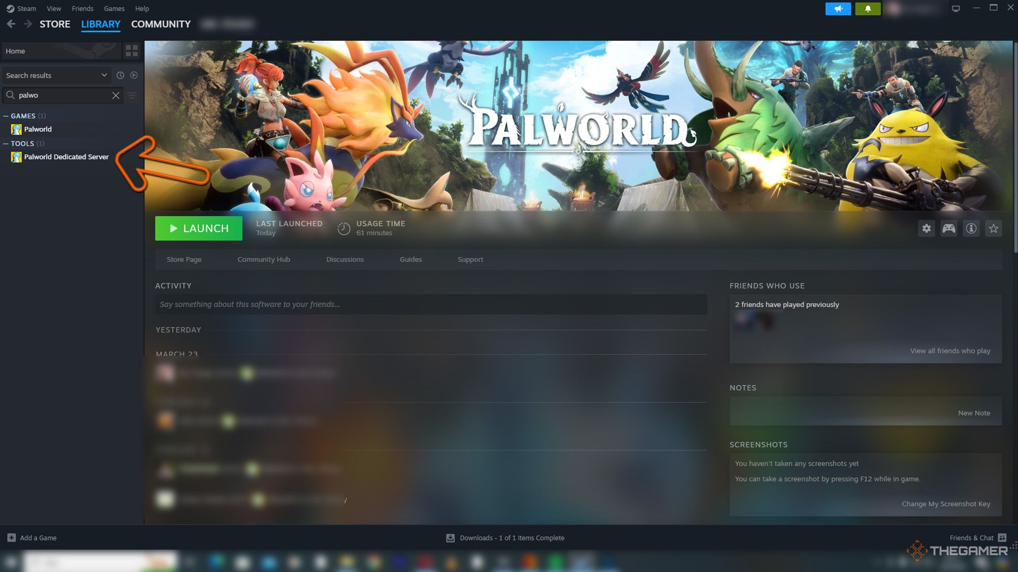 Steam&rsquo;s Palworld Screen 2